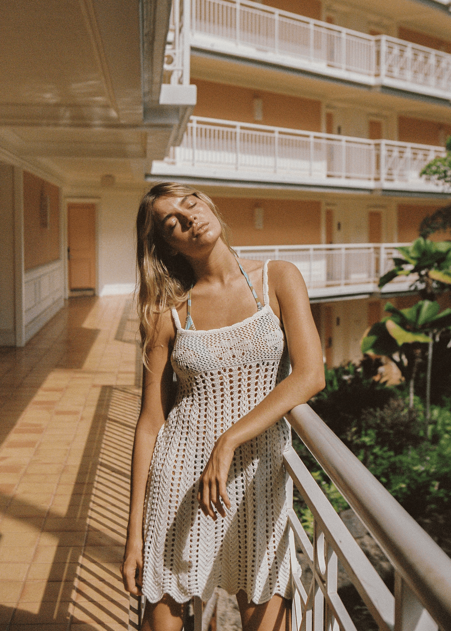 Maya Knit Singlet Dress - Vanilla - Mini Dresses - Poolside Paradiso - Women's fashion at The Freedom State