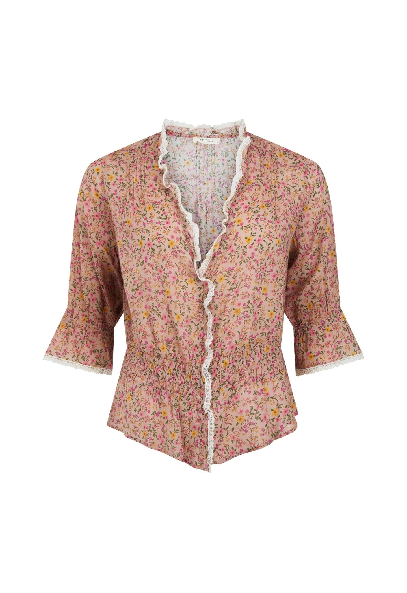 Mimi - Rose Blouse - Pink Posey - Fashion Tops - Spell - Women's fashion at The Freedom State