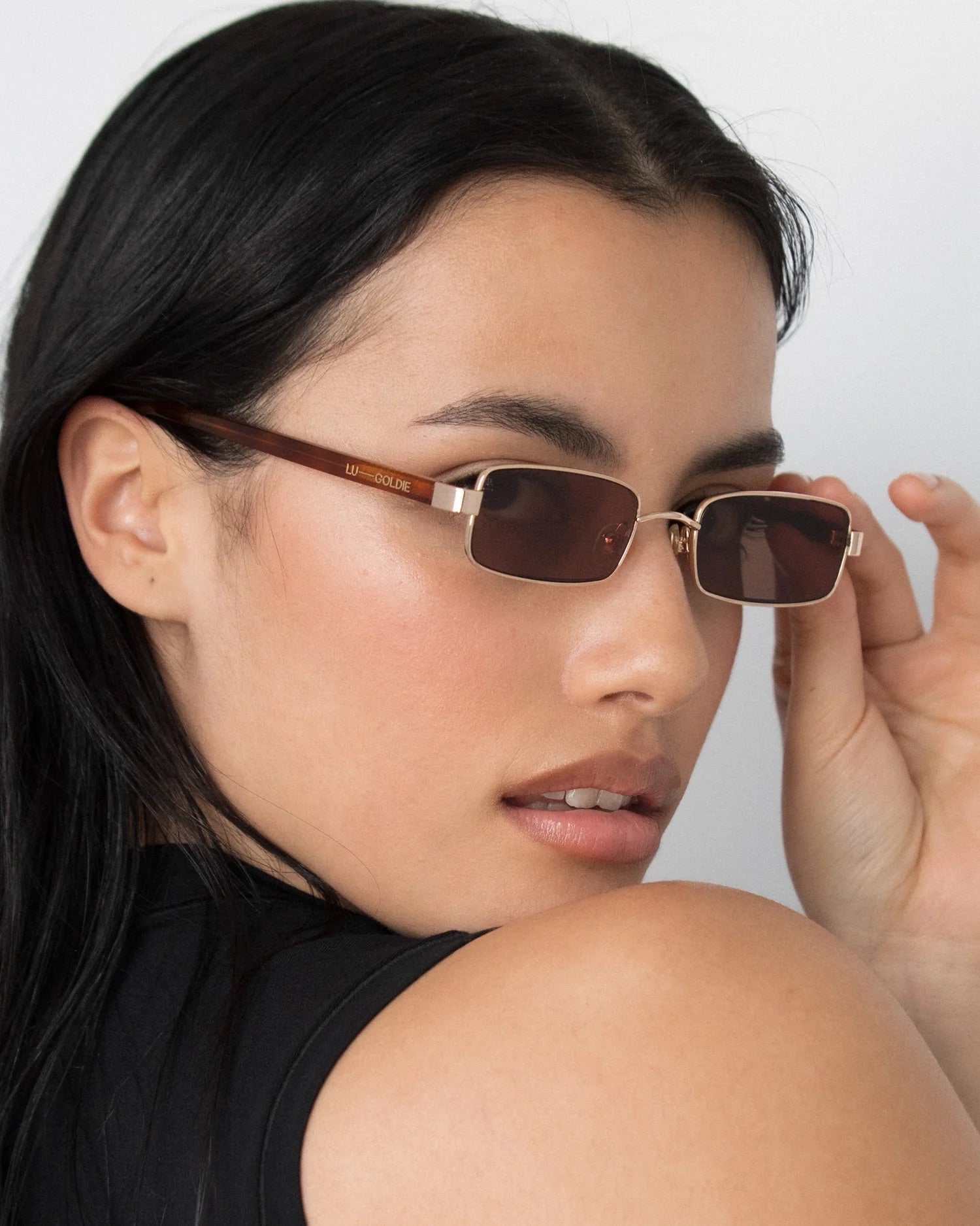 Nina Sunglasses - Chestnut - Sunglasses - Lu Goldie - Women's fashion at The Freedom State