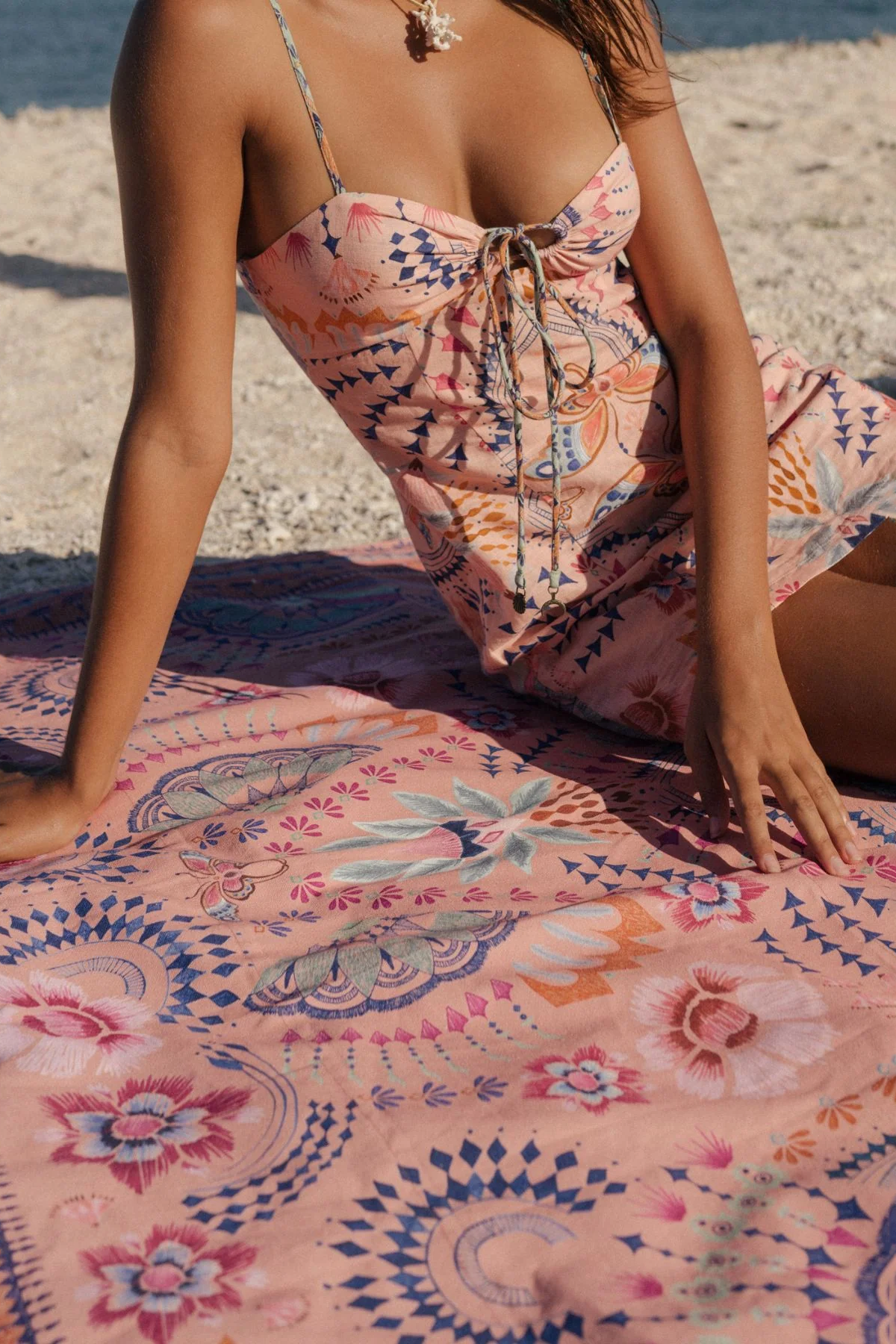 Picnic Rug - Rosa x Tigerlily Collaboration