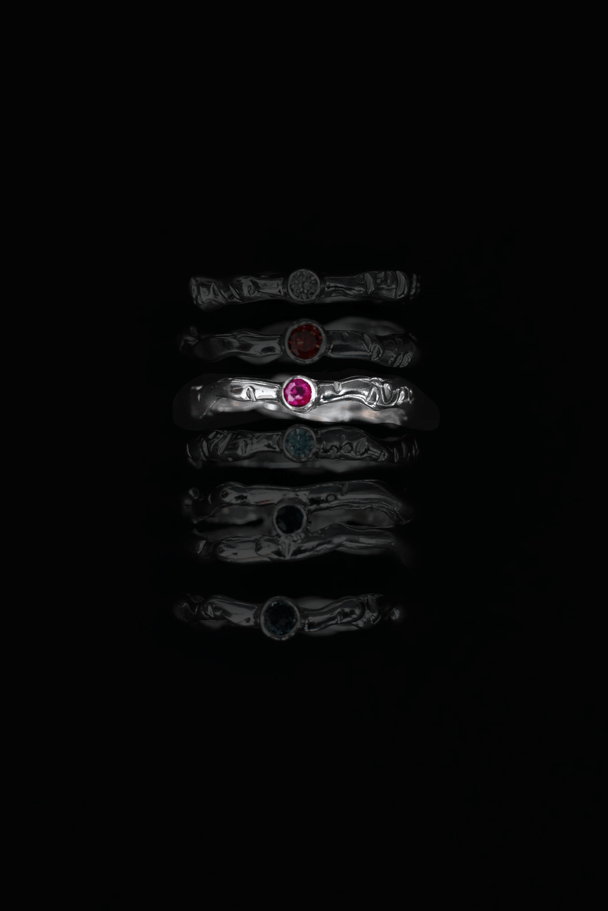 Not So Simple Ring - Pink Ruby - Rings - Epta - Women's fashion at The Freedom State