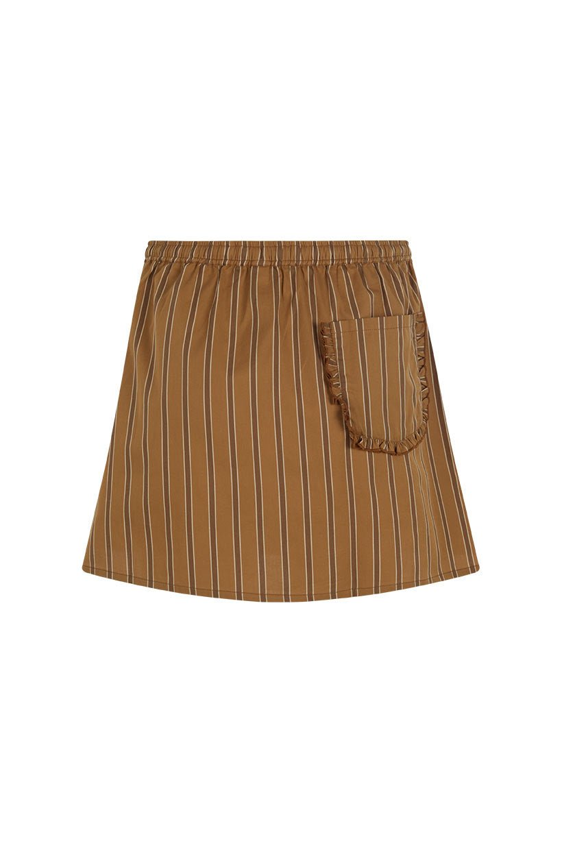 Off Duty Mini Skirt - Caramel Cafe - Skirts - Spell - Women's fashion at The Freedom State