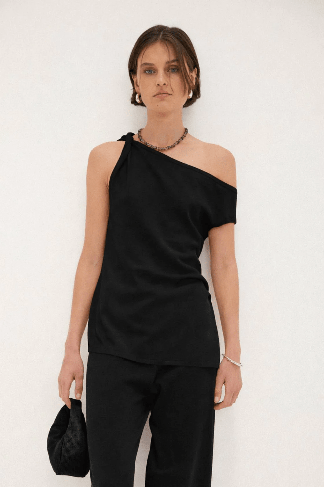 Olympia Asym Top - Black - Fashion Tops - Arcaa Movement - Women's fashion at The Freedom State