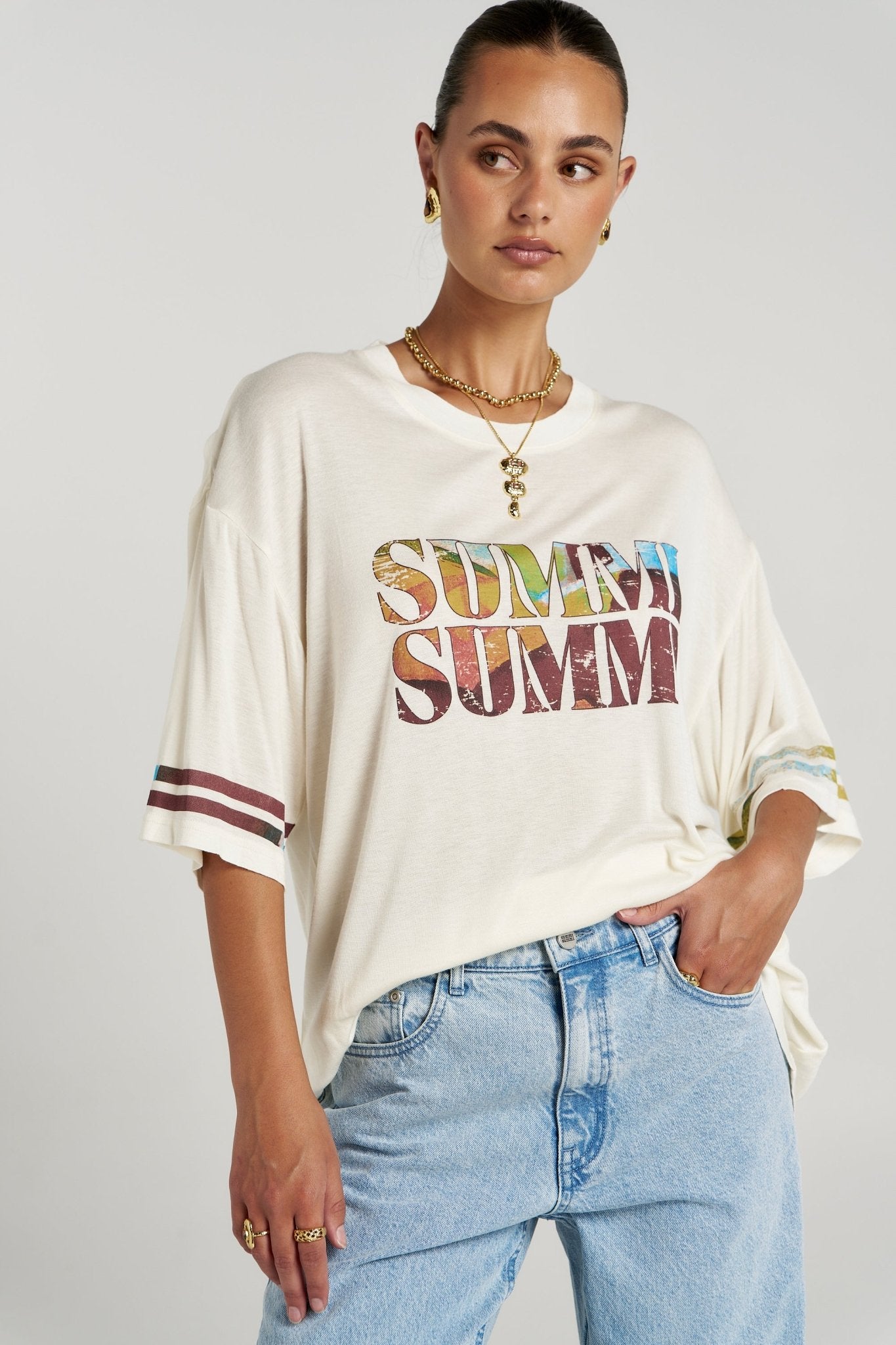 OS Tee - Wonderland - T-Shirts - Summi Summi - Women's fashion at The Freedom State