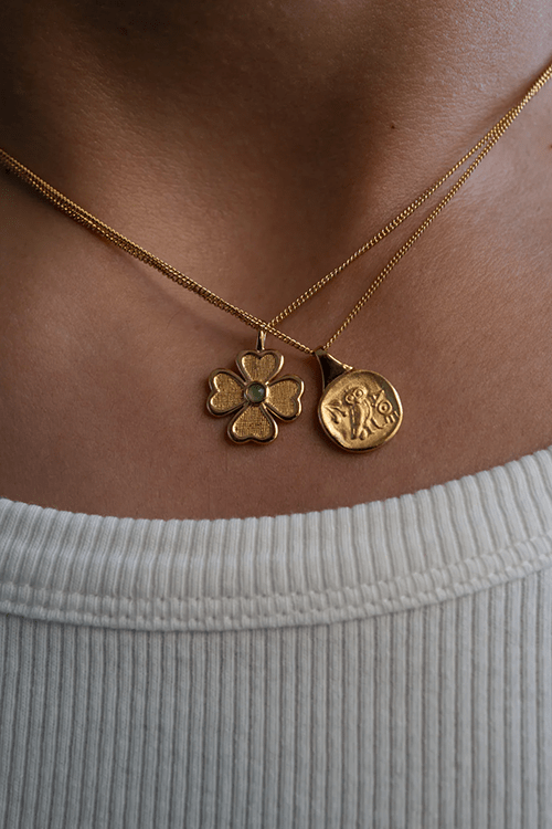 Palas Coin Necklace - Gold - Necklaces - Temple Of The Sun - Women's fashion at The Freedom State