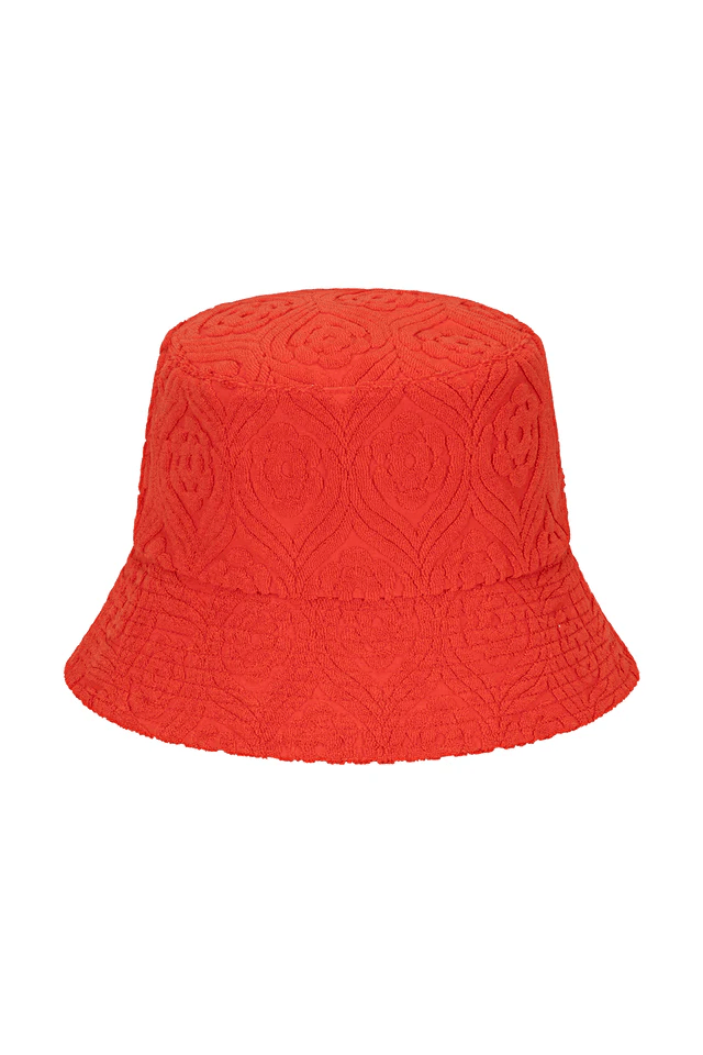 Palm Bucket - Flame - Bucket Hats - Lack Of Color