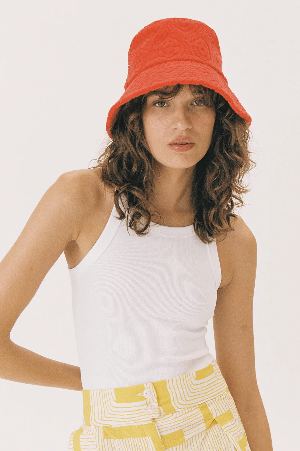 Palm Bucket - Flame - Bucket Hats - Lack Of Color