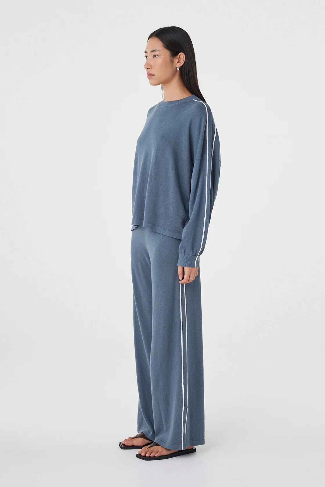 Pippa Pant - Storm & Cream - Pants - Arcaa Movement - Women's fashion at The Freedom State