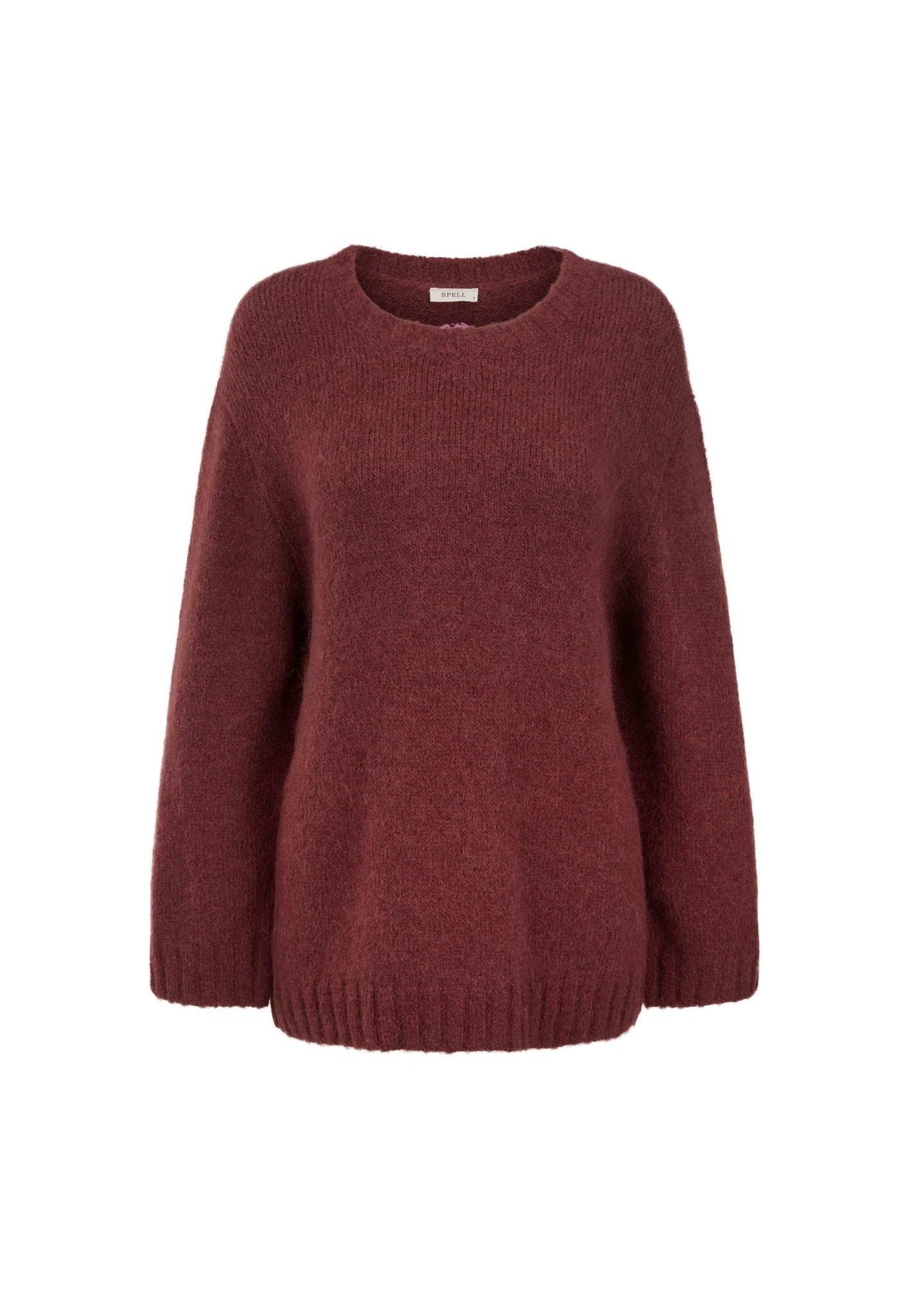 Plum & Lucy Sweater - Cocoa - Knitwear - Spell - Women's fashion at The Freedom State
