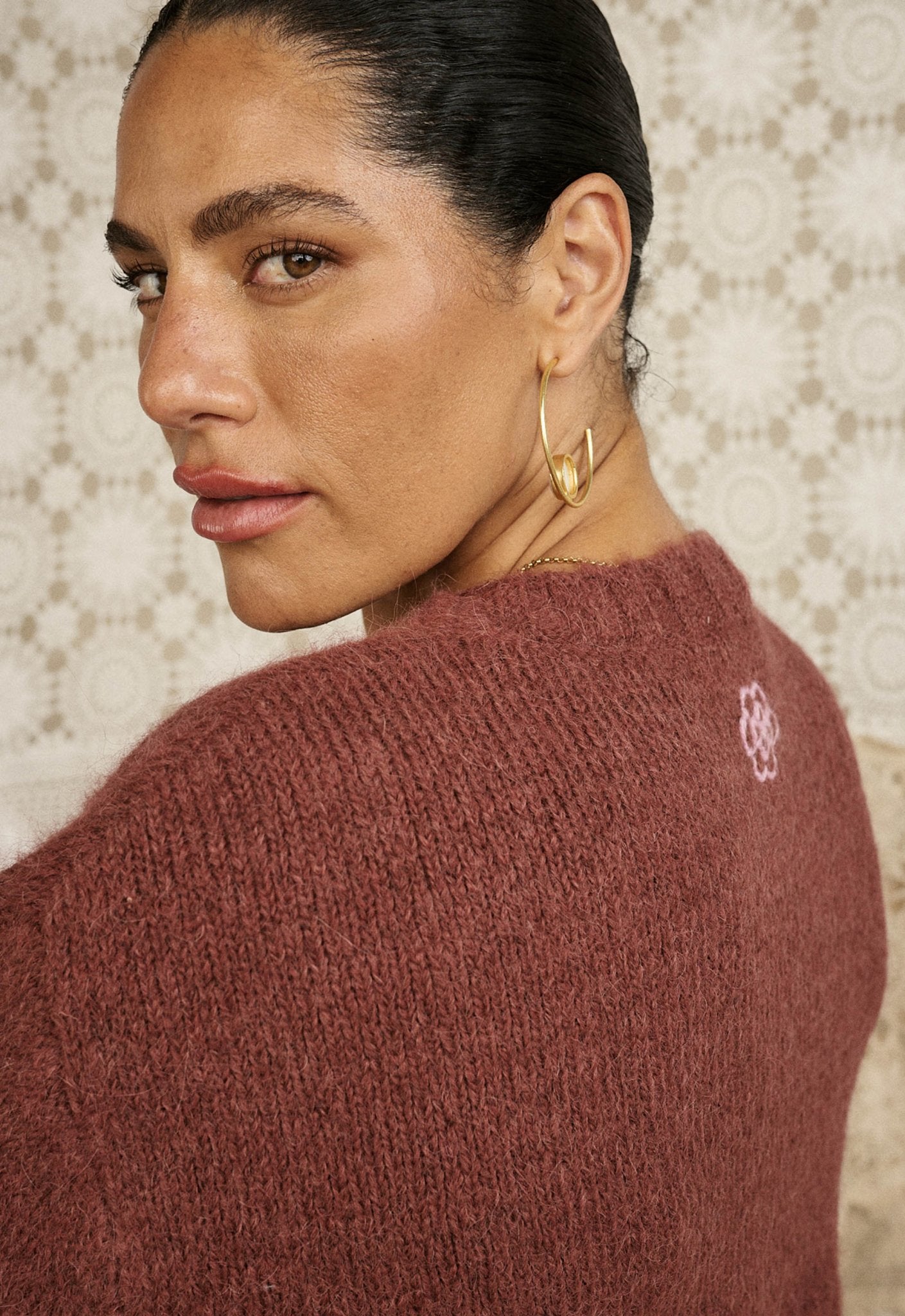Plum & Lucy Sweater - Cocoa - Knitwear - Spell - Women's fashion at The Freedom State