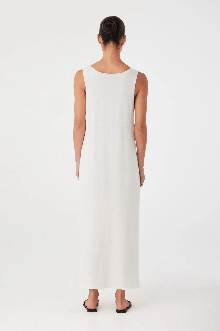 Poppy Reversible Maxi Dress - Cream - Maxi Dresses - Arcaa Movement