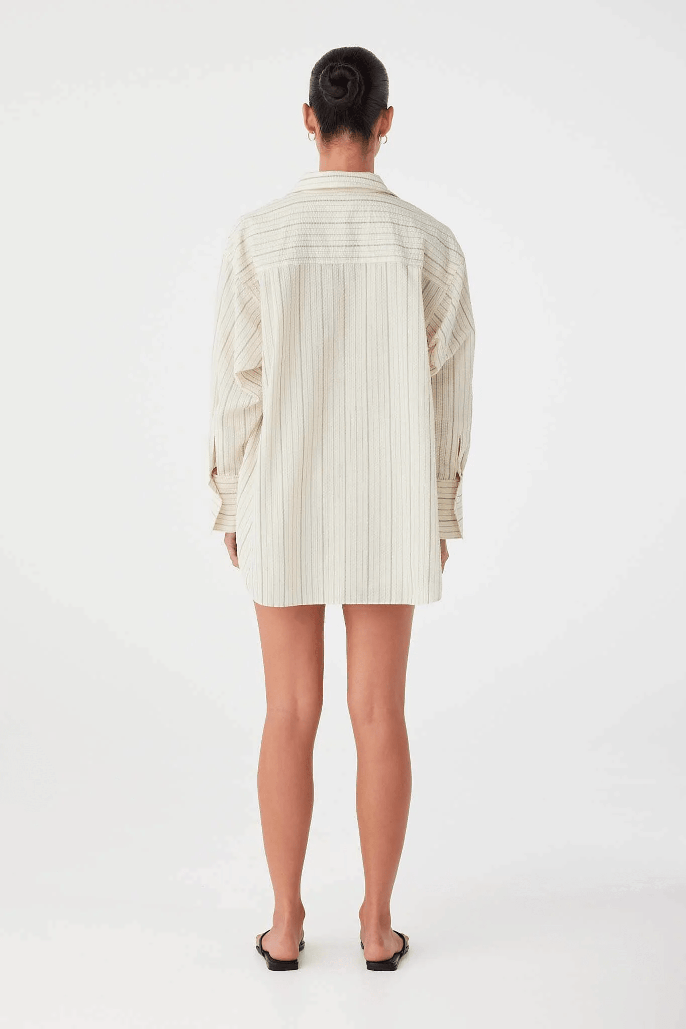 Rae Boxer Short - Olive Stripe - Shorts - Arcaa Movement - Women's fashion at The Freedom State