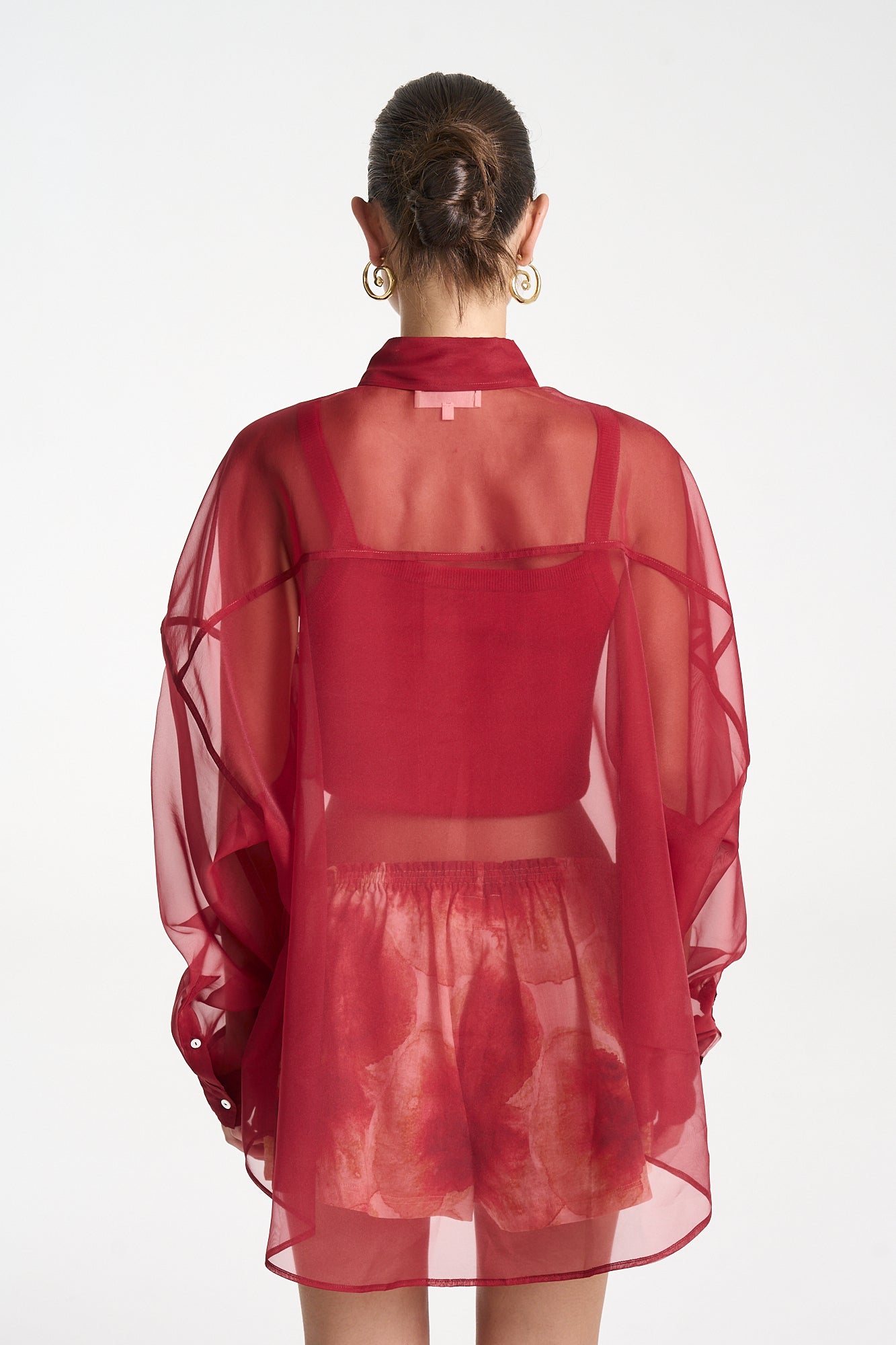 Romeo Shirt - Carmine Red