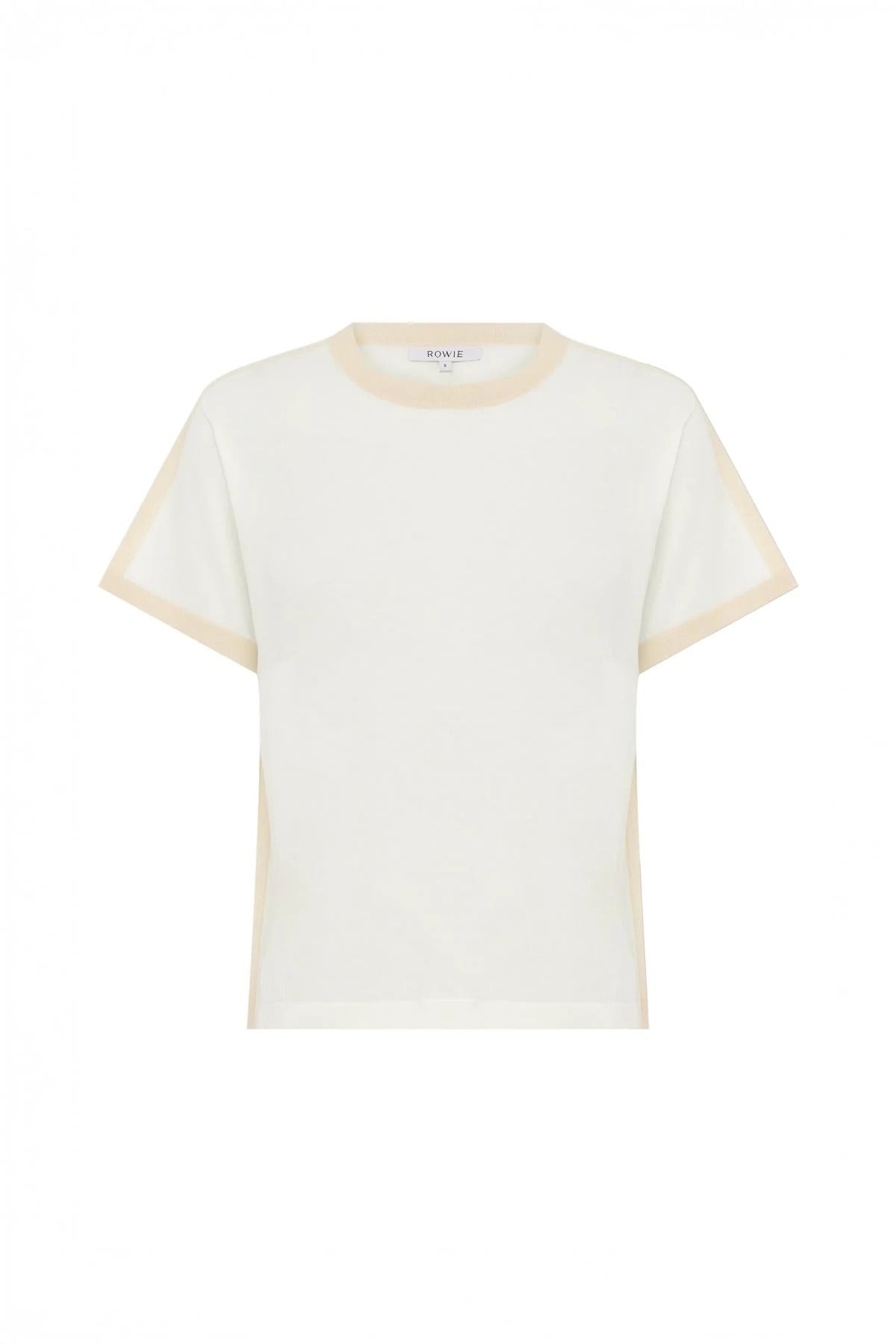 Rania Contrast Knit Tee