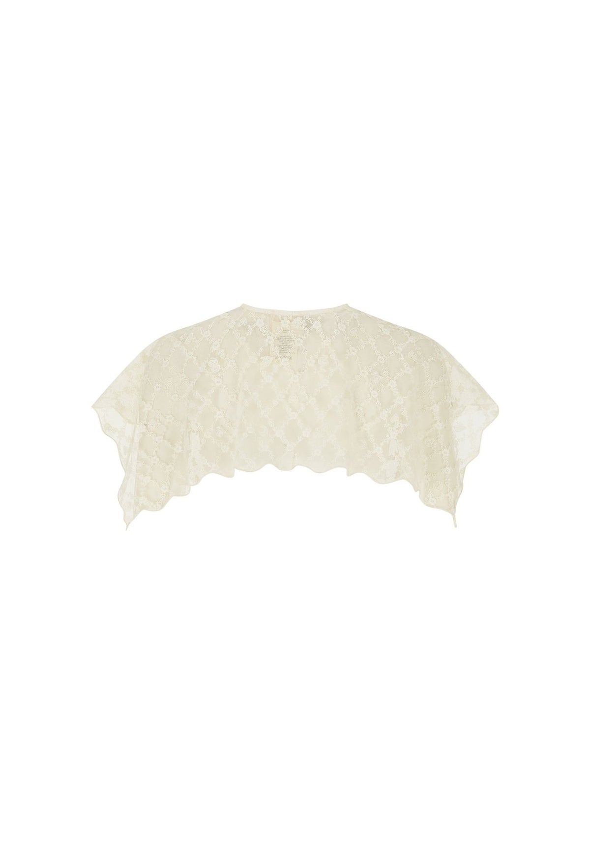 Serpent Lace Cape - Cream - Fashion Tops - Spell - Women's fashion at The Freedom State