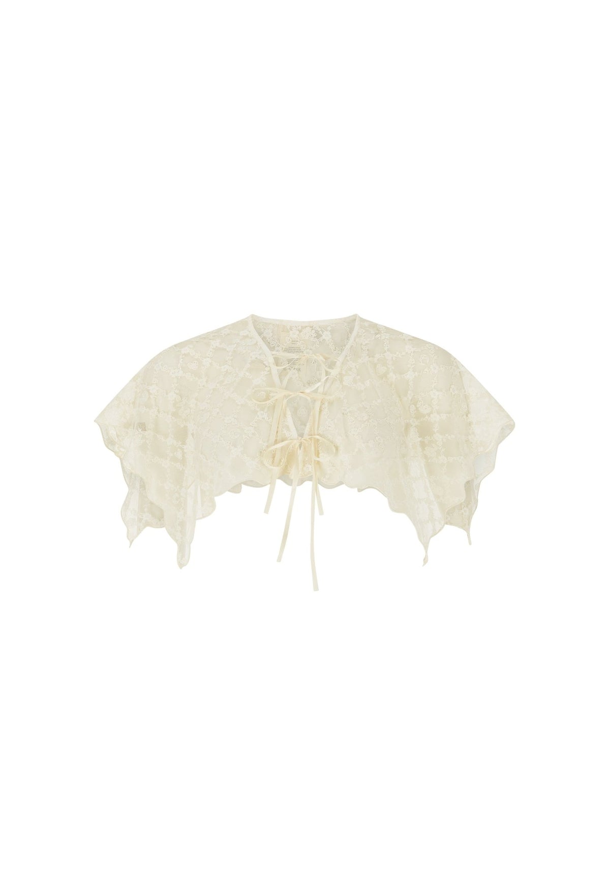 Serpent Lace Cape - Cream - Fashion Tops - Spell - Women's fashion at The Freedom State