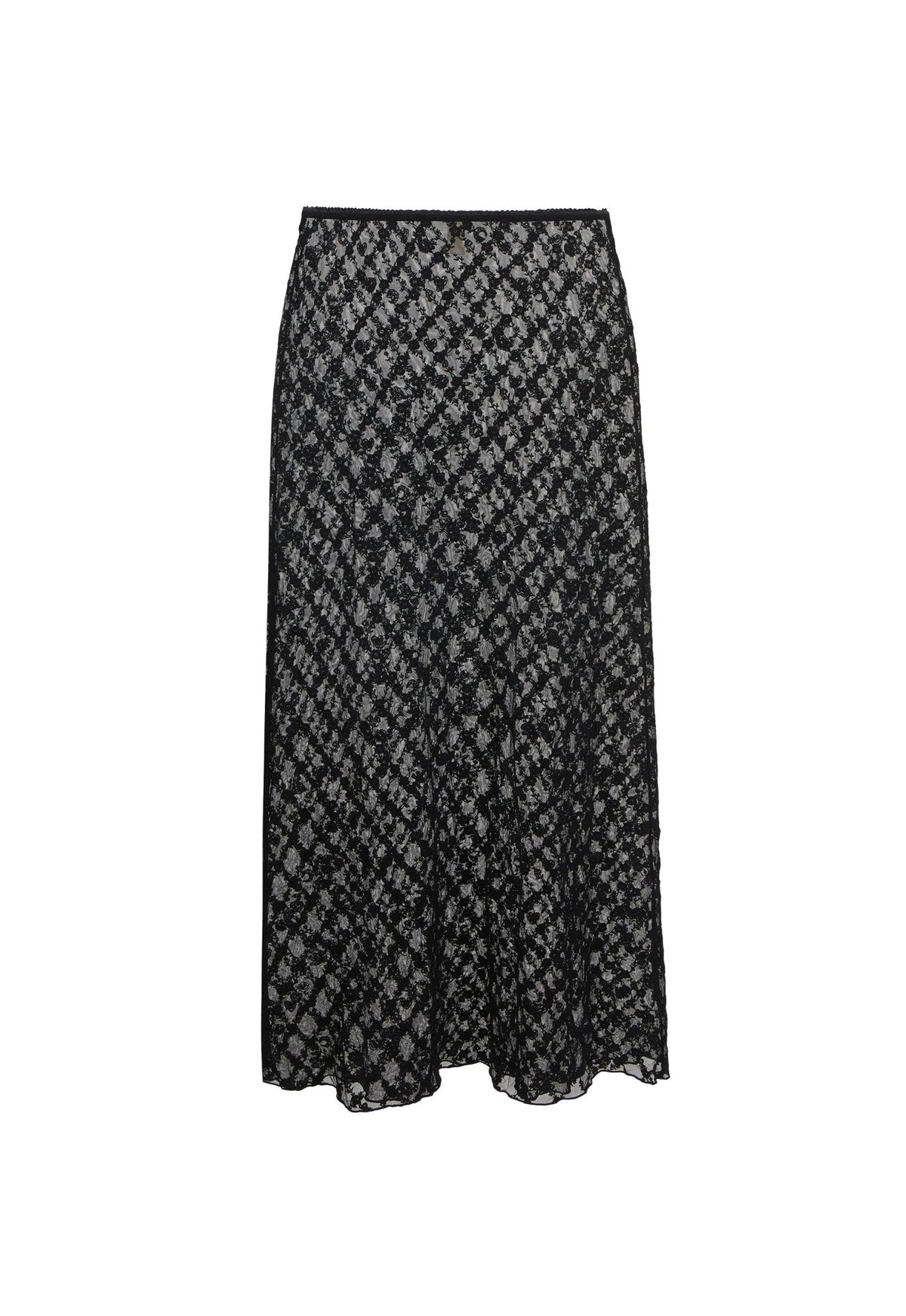 Serpent Lace Maxi Skirt - Noir - Skirts - Spell - Women's fashion at The Freedom State