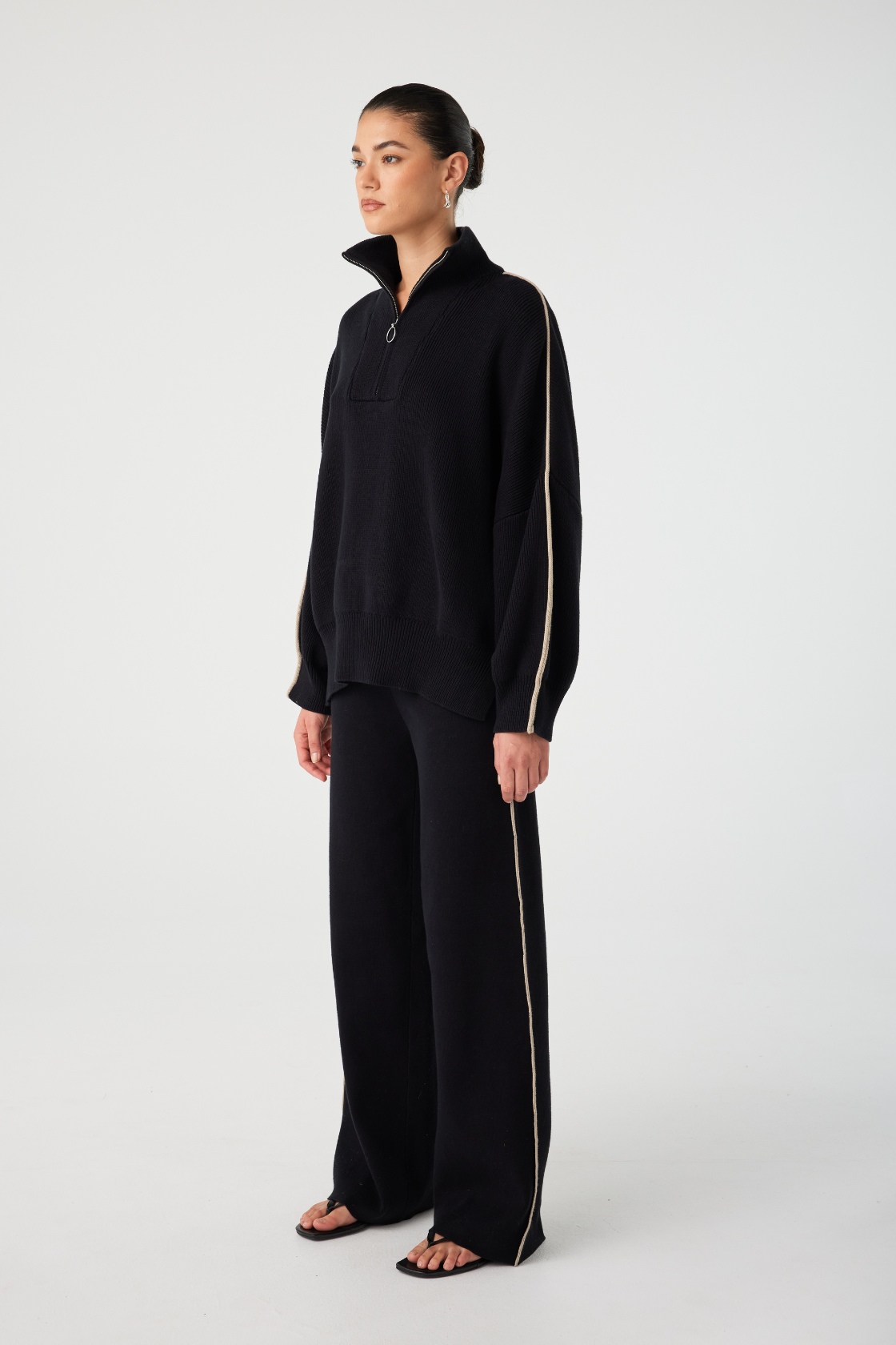 Milan Track Pant - Black