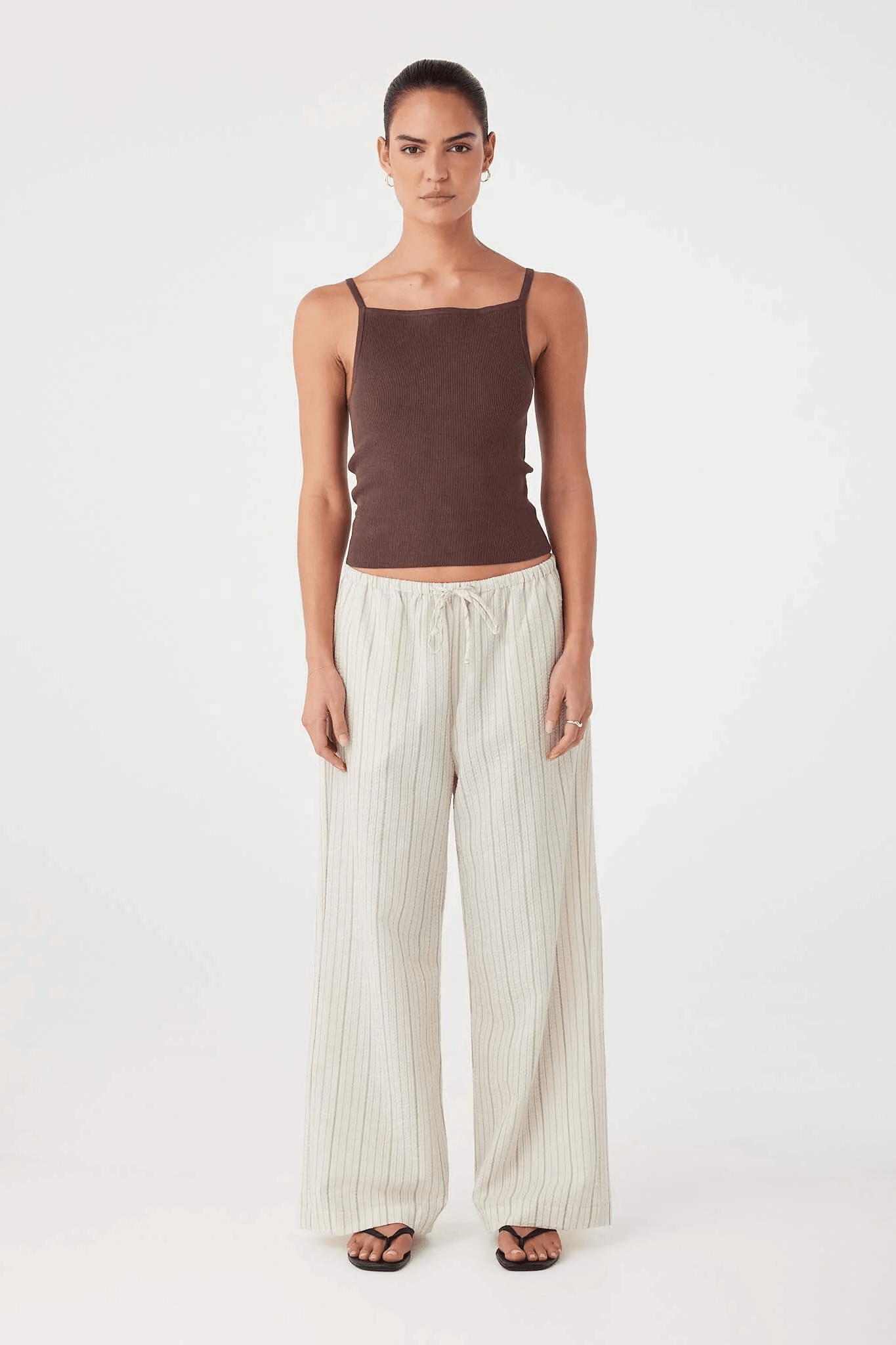 Sienna Tank - Espresso - Singlets - Arcaa Movement - Women's fashion at The Freedom State