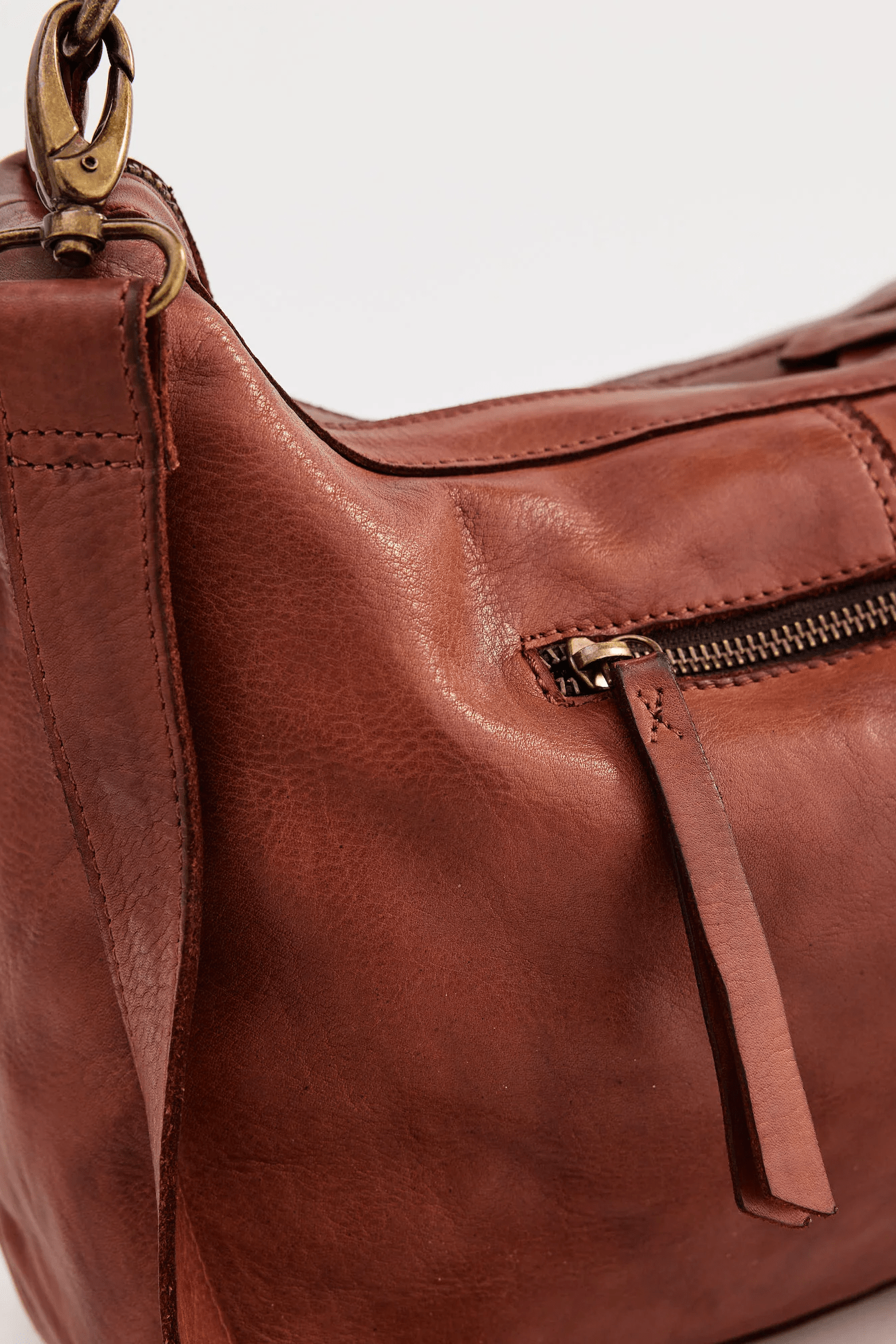 Signature Slouchy - Cognac - Bags - Juju & Co - Women's fashion at The Freedom State