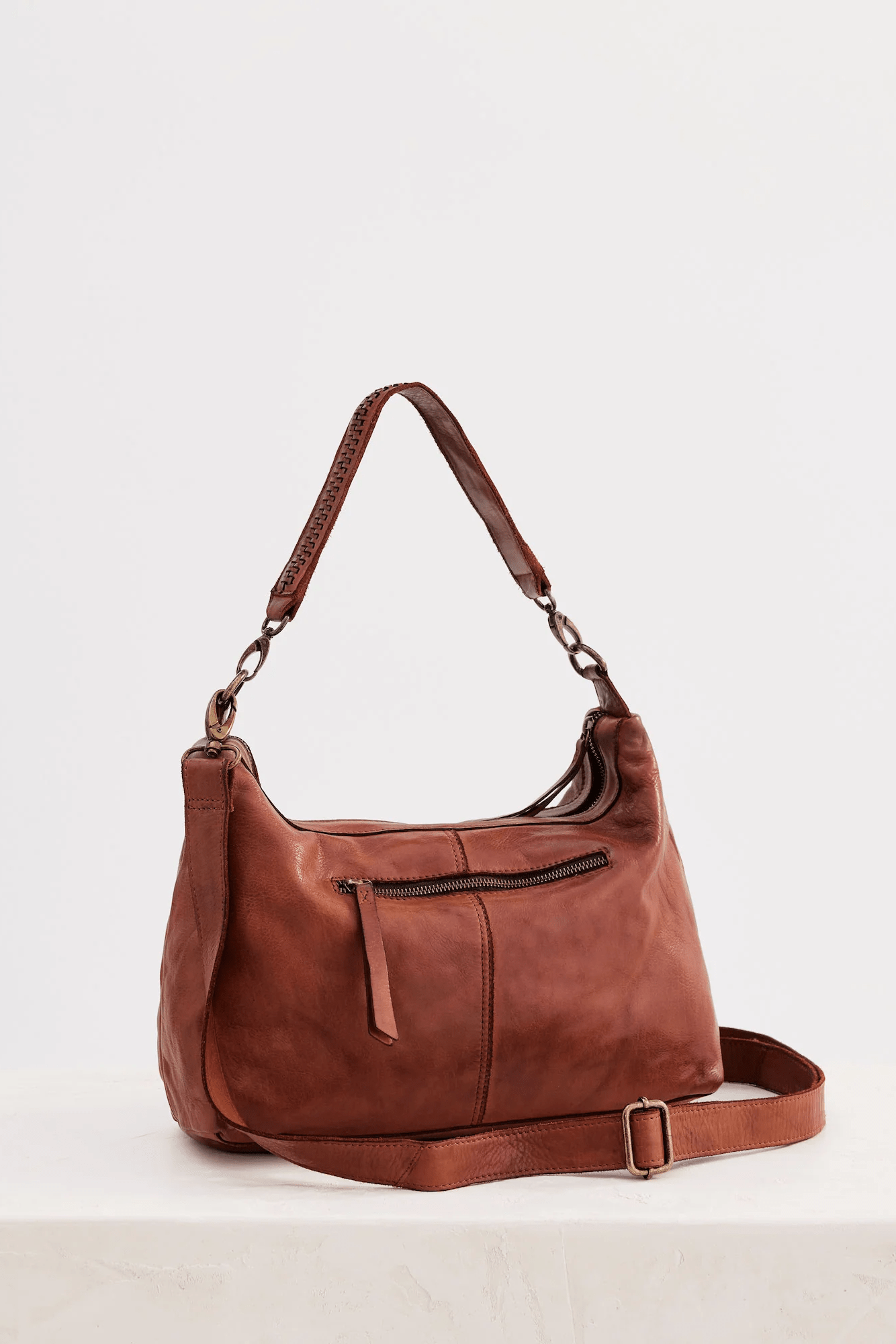 Signature Slouchy - Cognac - Bags - Juju & Co - Women's fashion at The Freedom State