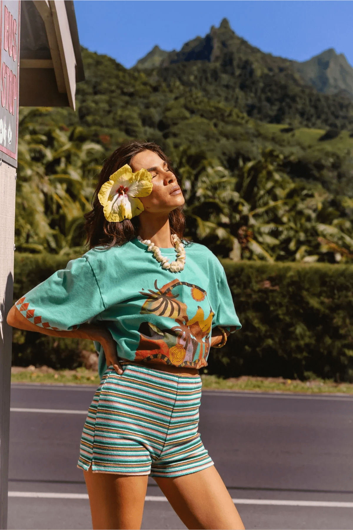 Silver Sun Tee - Nautical - T-Shirts - Nine Lives Bazaar - Women's fashion at The Freedom State