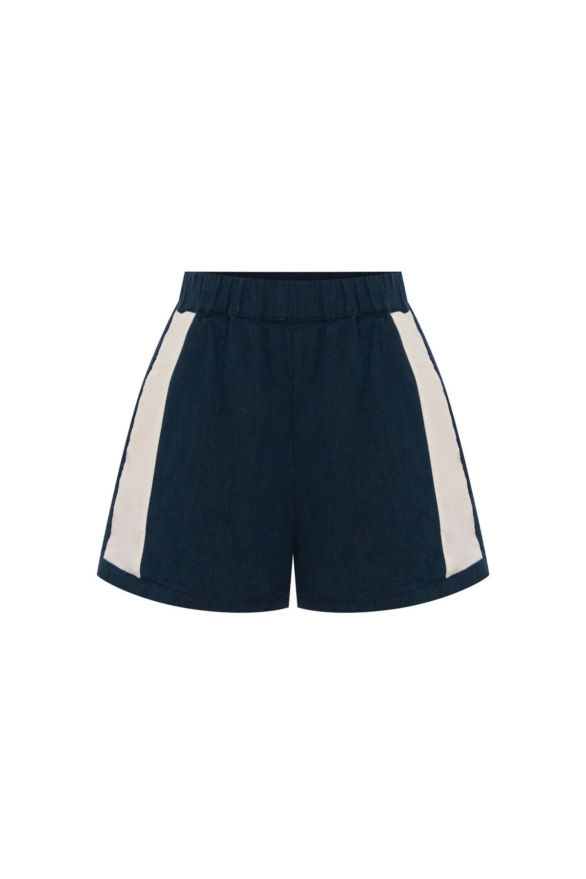 Simone Linen Shorts - Ink - Shorts - Rowie The Label - Women's fashion at The Freedom State