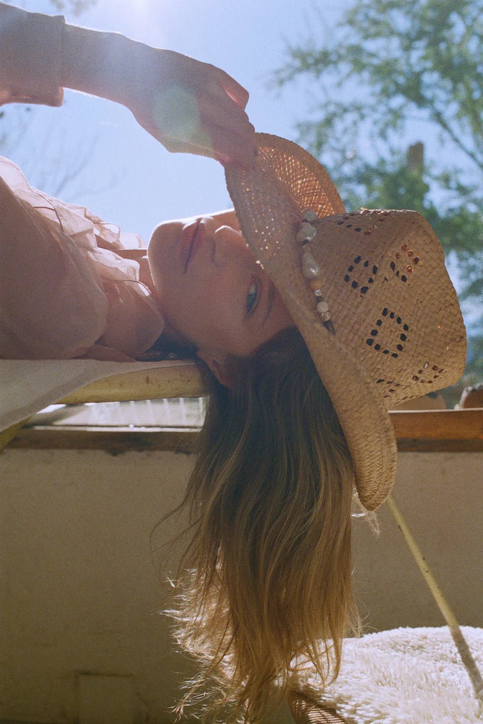 Sol Cowboy Hat - Pearl - Straw Hat - Lack Of Color - Women's fashion at The Freedom State