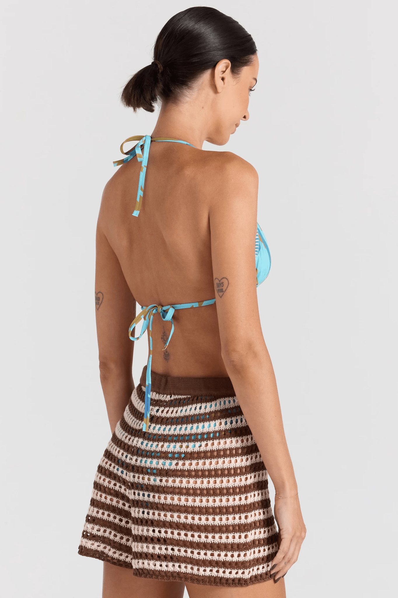 Sorrento Knit Short - Coco - Shorts - Poolside Paradiso - Women's fashion at The Freedom State