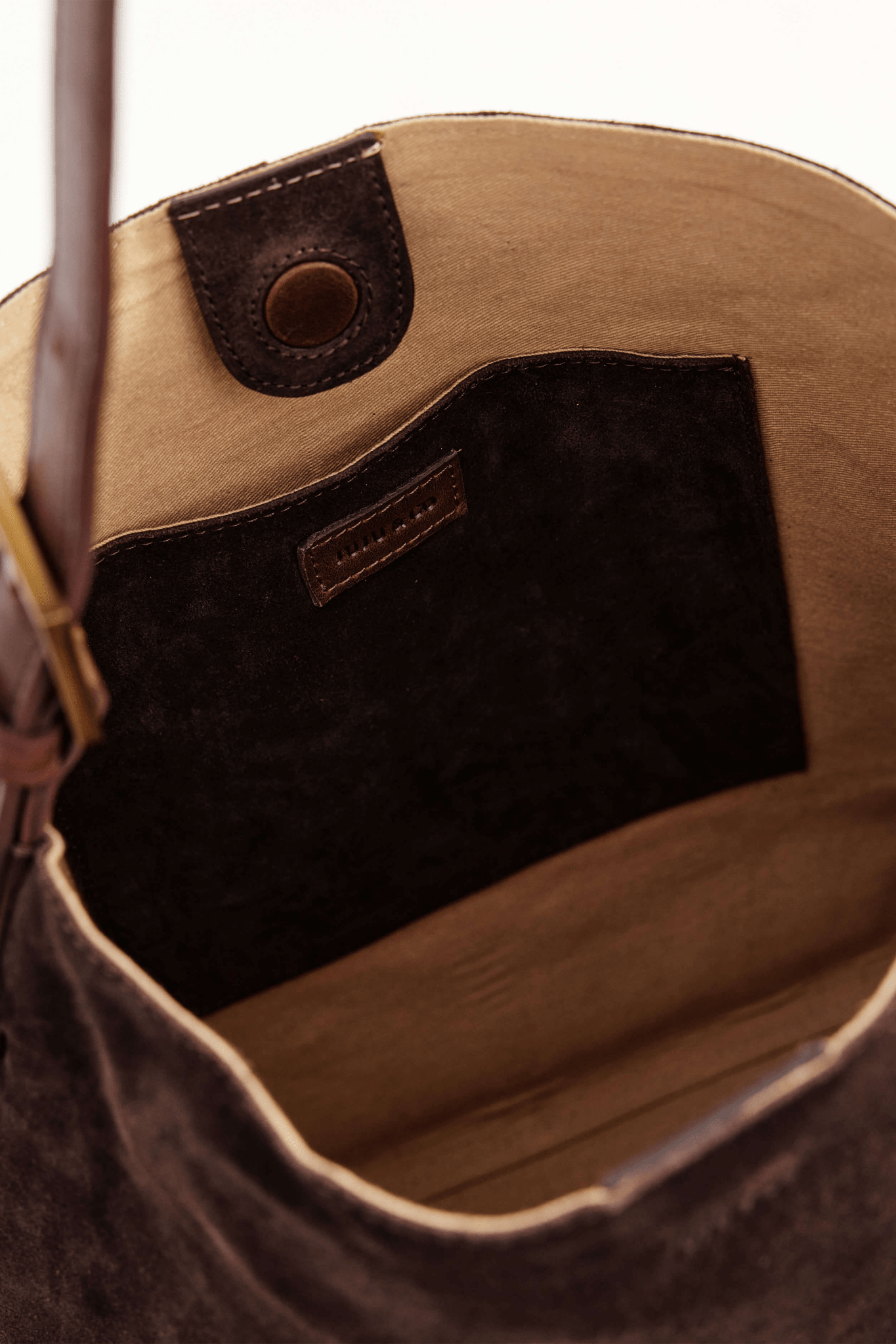 Suede Cabas Tote - Chocolate - Bags - Juju & Co - Women's fashion at The Freedom State