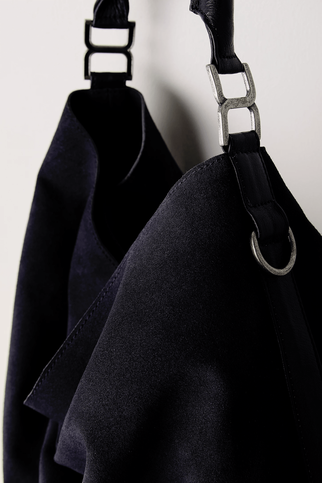 Suzie Suede Slouch Tote - Black - Bags - Free People - Women's fashion at The Freedom State