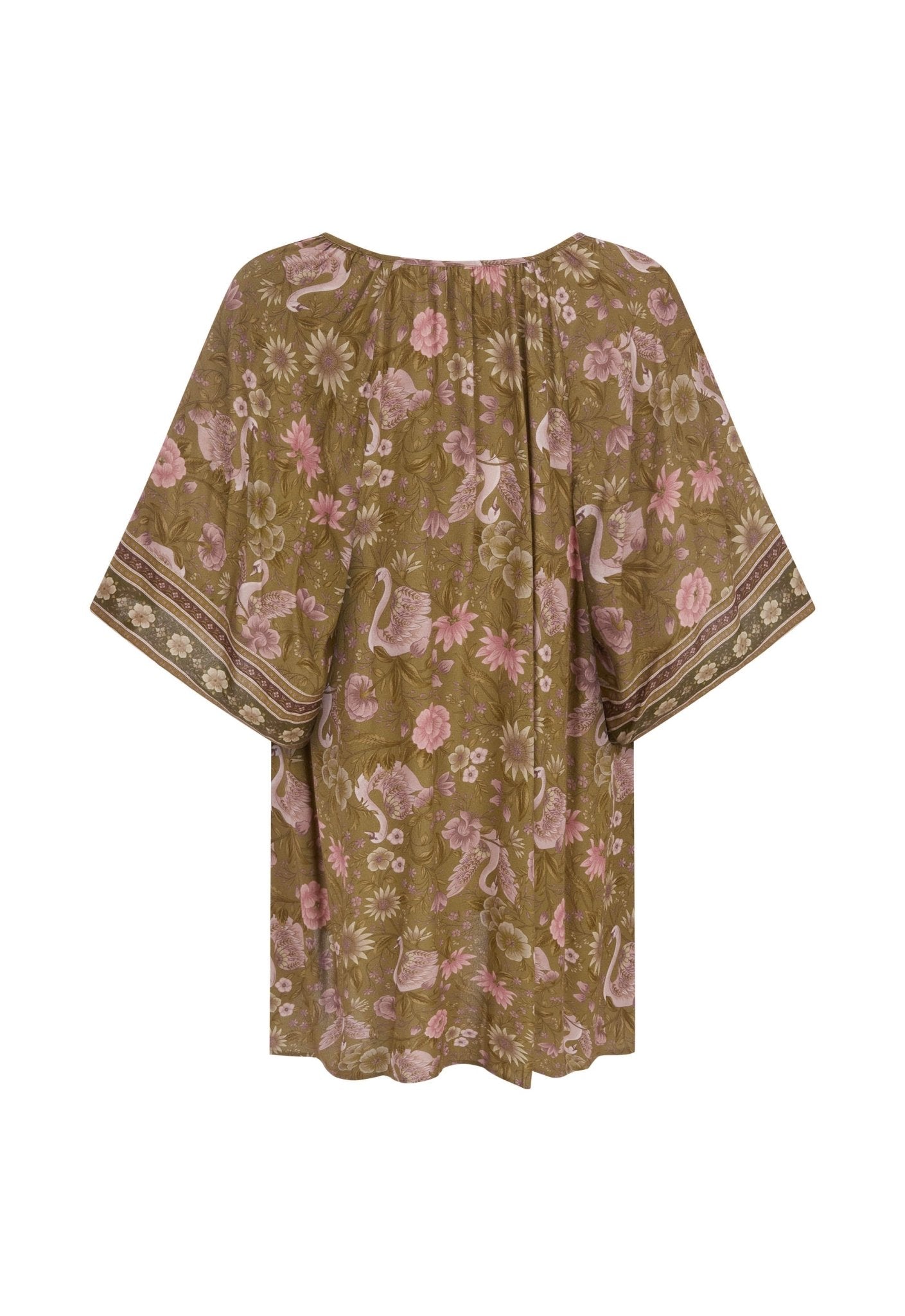 Swan Lake Tunic Dress - Sage - Mini Dresses - Spell - Women's fashion at The Freedom State