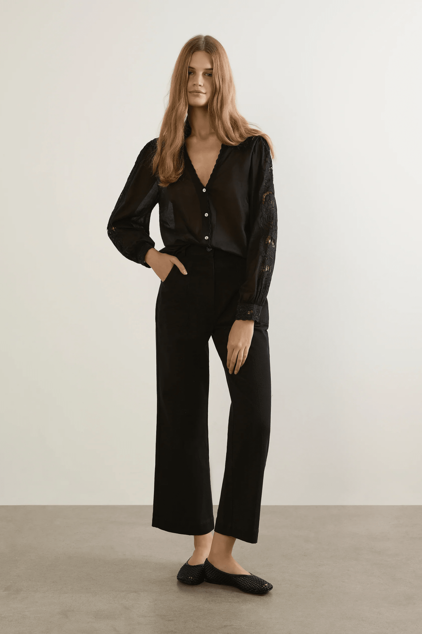 Talia Blouse - Black - Fashion Tops - Auguste The Label - Women's fashion at The Freedom State