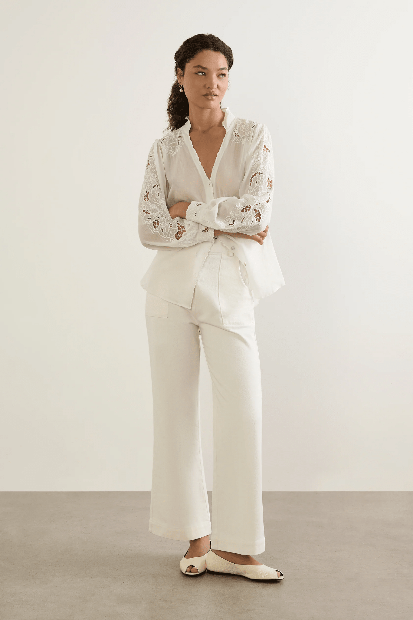 Talia Blouse - White - Fashion Tops - Auguste The Label - Women's fashion at The Freedom State