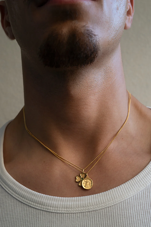 Palas Coin Necklace - Gold