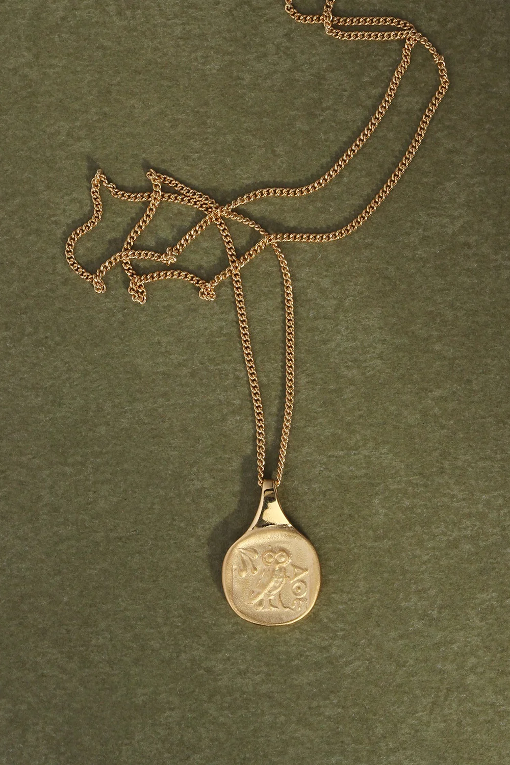 Palas Coin Necklace - Gold