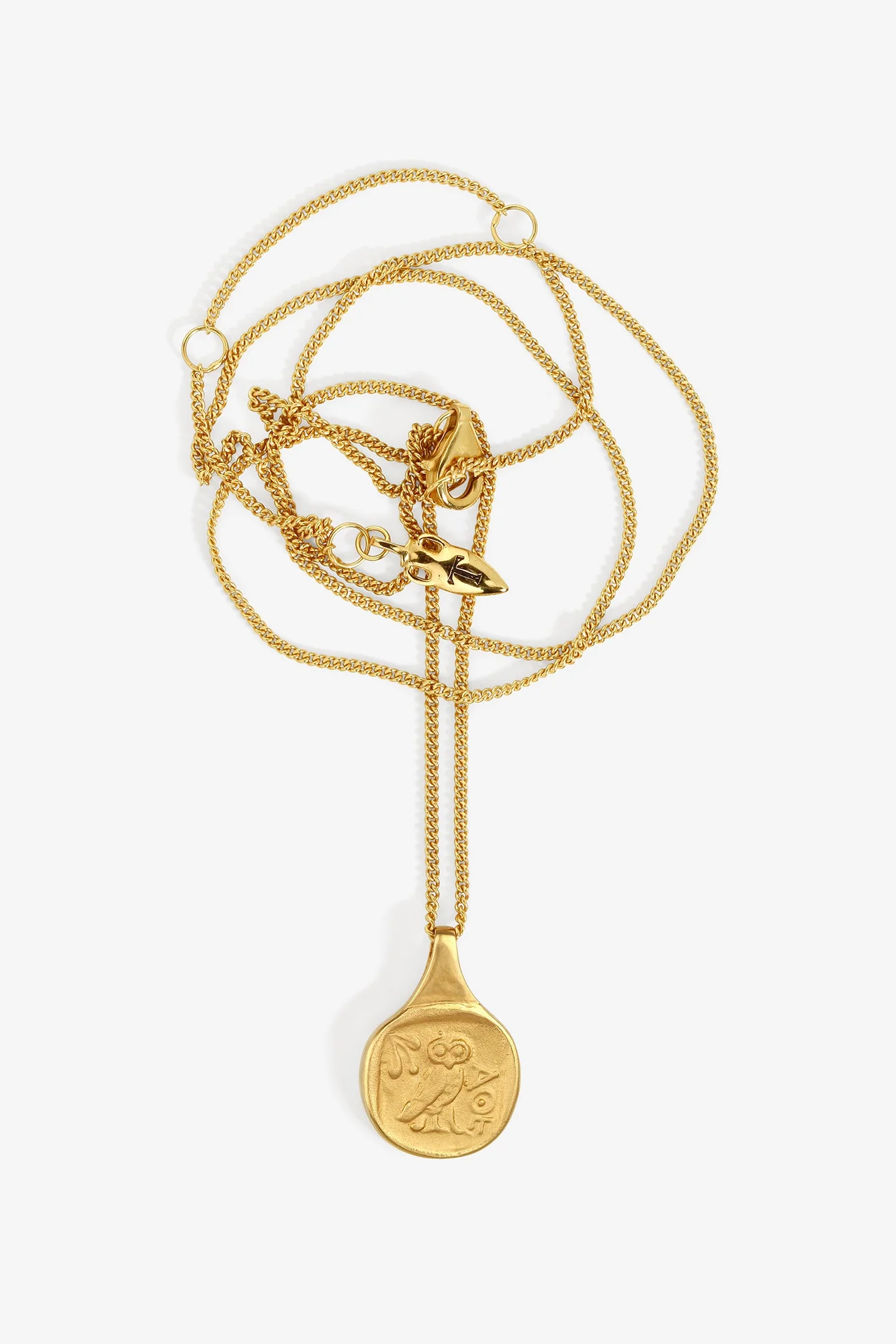 Palas Coin Necklace - Gold