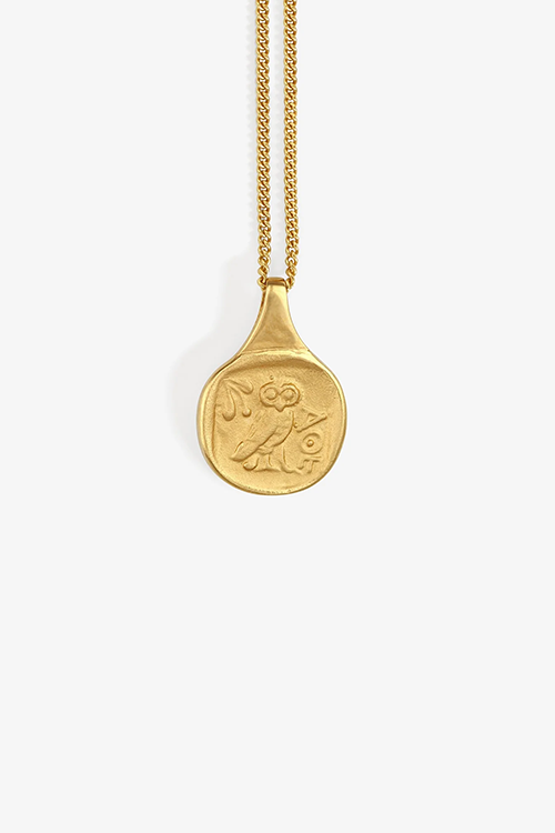 Palas Coin Necklace - Gold