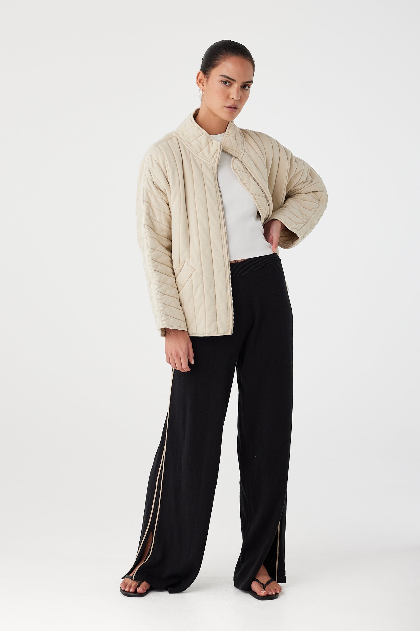 Tessa Jacket - Sand - Jackets - Arcaa Movement - Women's fashion at The Freedom State