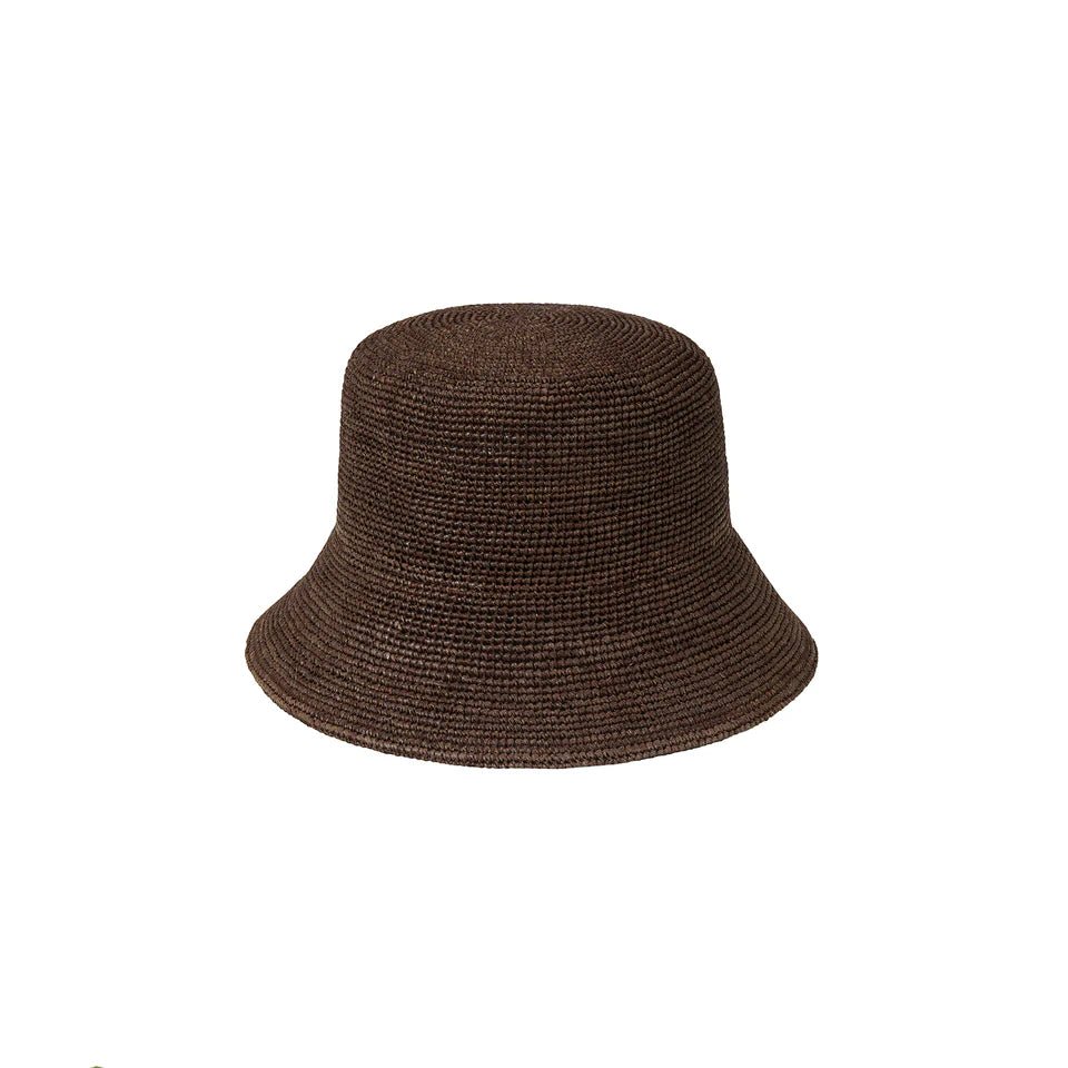 The Inca Bucket Hat - Coco - Straw Hat - Lack Of Color - Women's fashion at The Freedom State