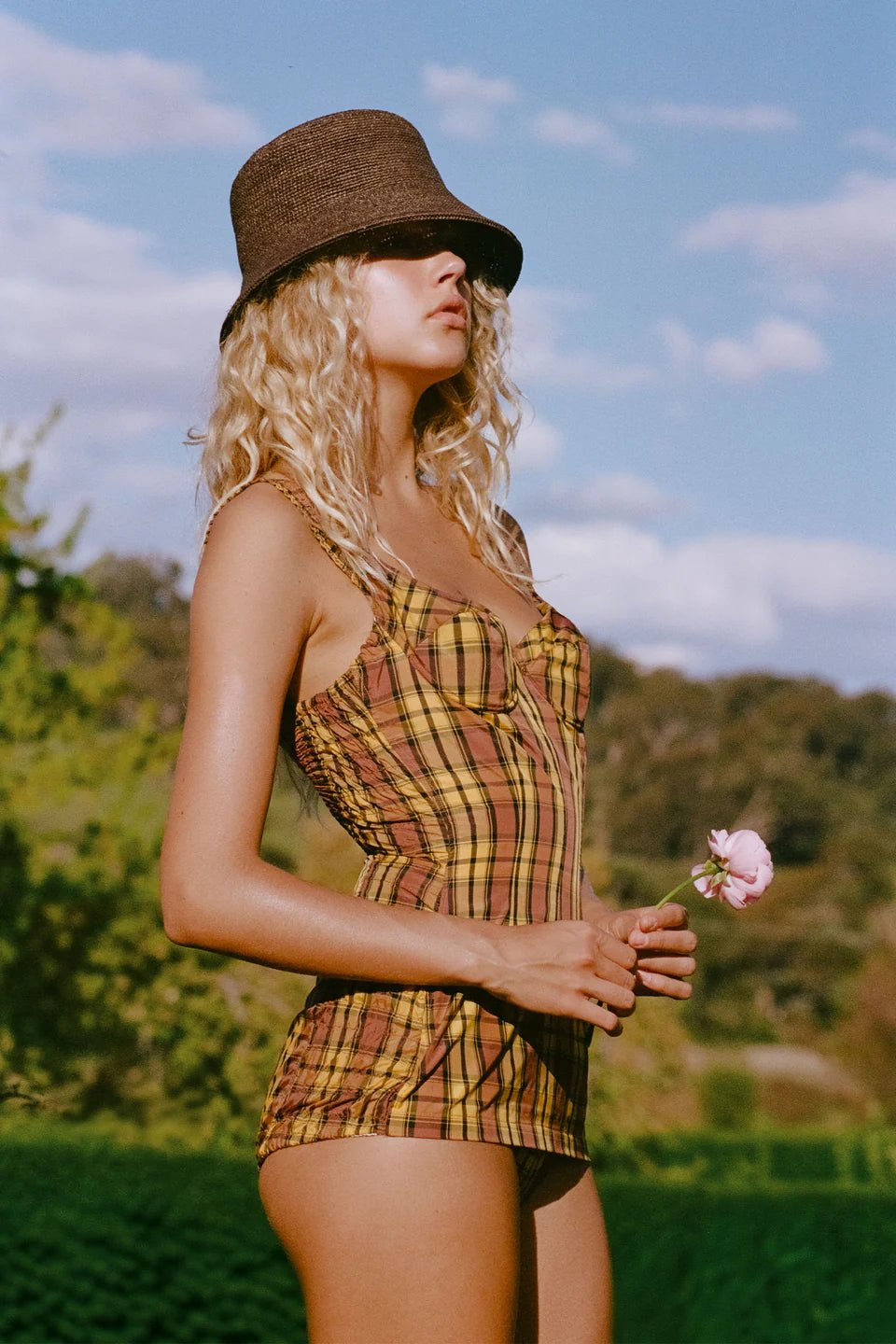 The Inca Bucket Hat - Coco - Straw Hat - Lack Of Color - Women's fashion at The Freedom State