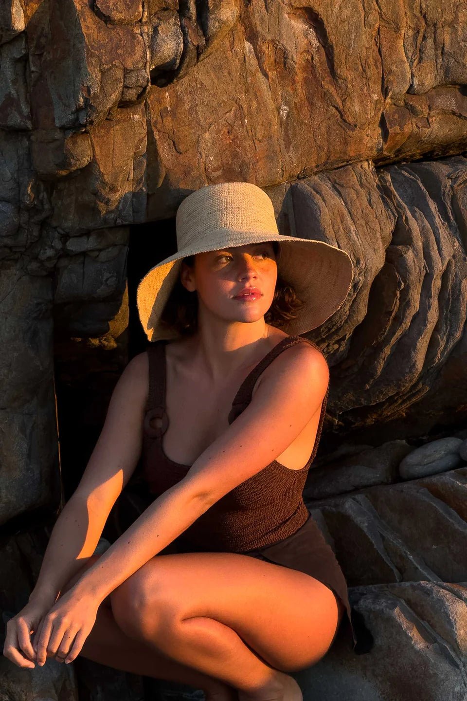 The Inca Bucket Ultrawide - Natural - Straw Hat - Lack Of Color - Women's fashion at The Freedom State