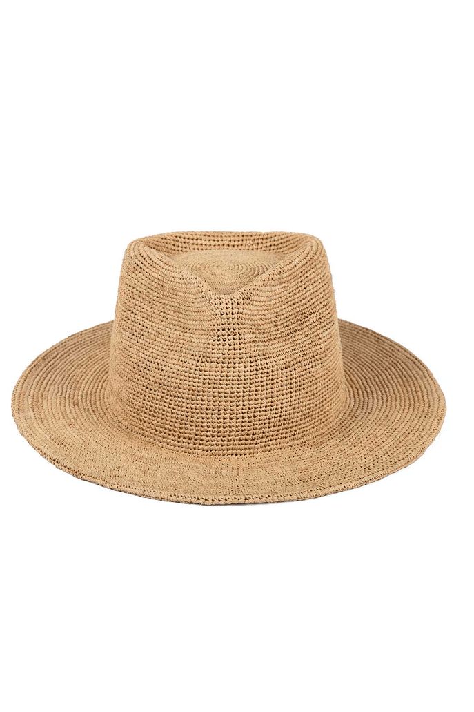 The Inca Fedora Hat - Natural - Straw Hat - Lack Of Color - Women's fashion at The Freedom State