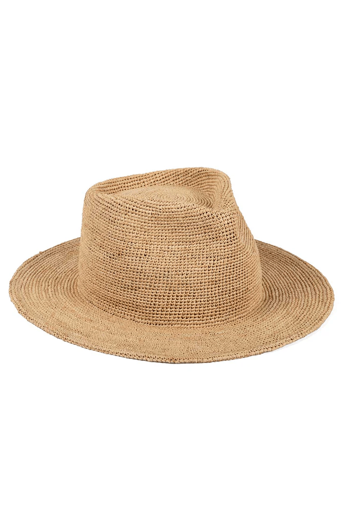 The Inca Fedora Hat - Natural - Straw Hat - Lack Of Color - Women's fashion at The Freedom State