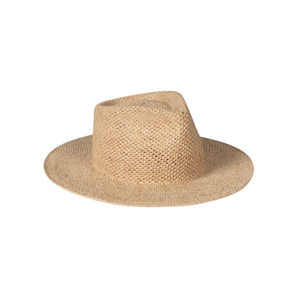 The Inca Fedora Hat - Pineapple Stitch Natural - Straw Hat - Lack Of Color - Women's fashion at The Freedom State