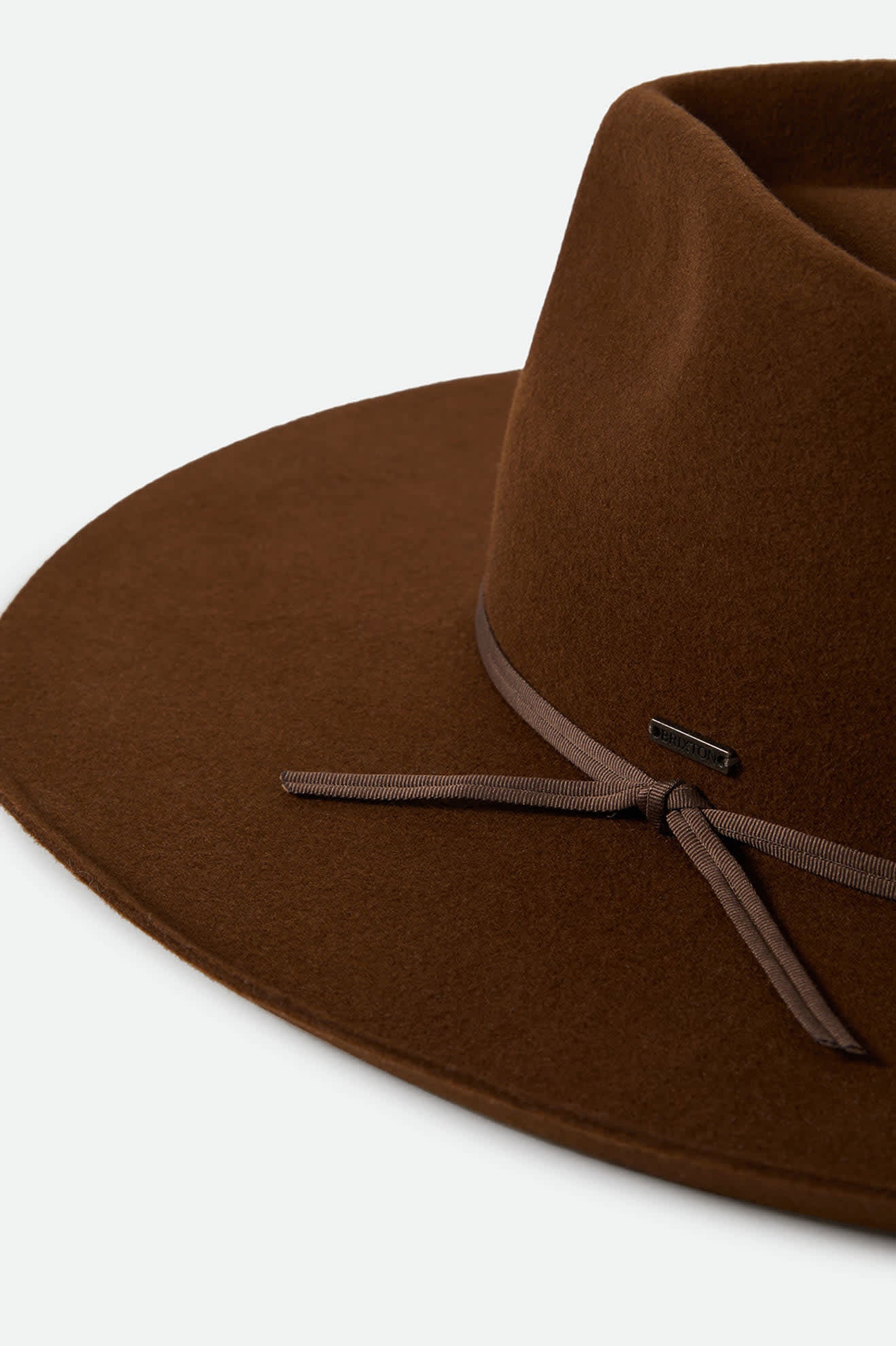 The Marlow Rancher Hat - Coffee - Wide Brim Hat - Brixton - Women's fashion at The Freedom State