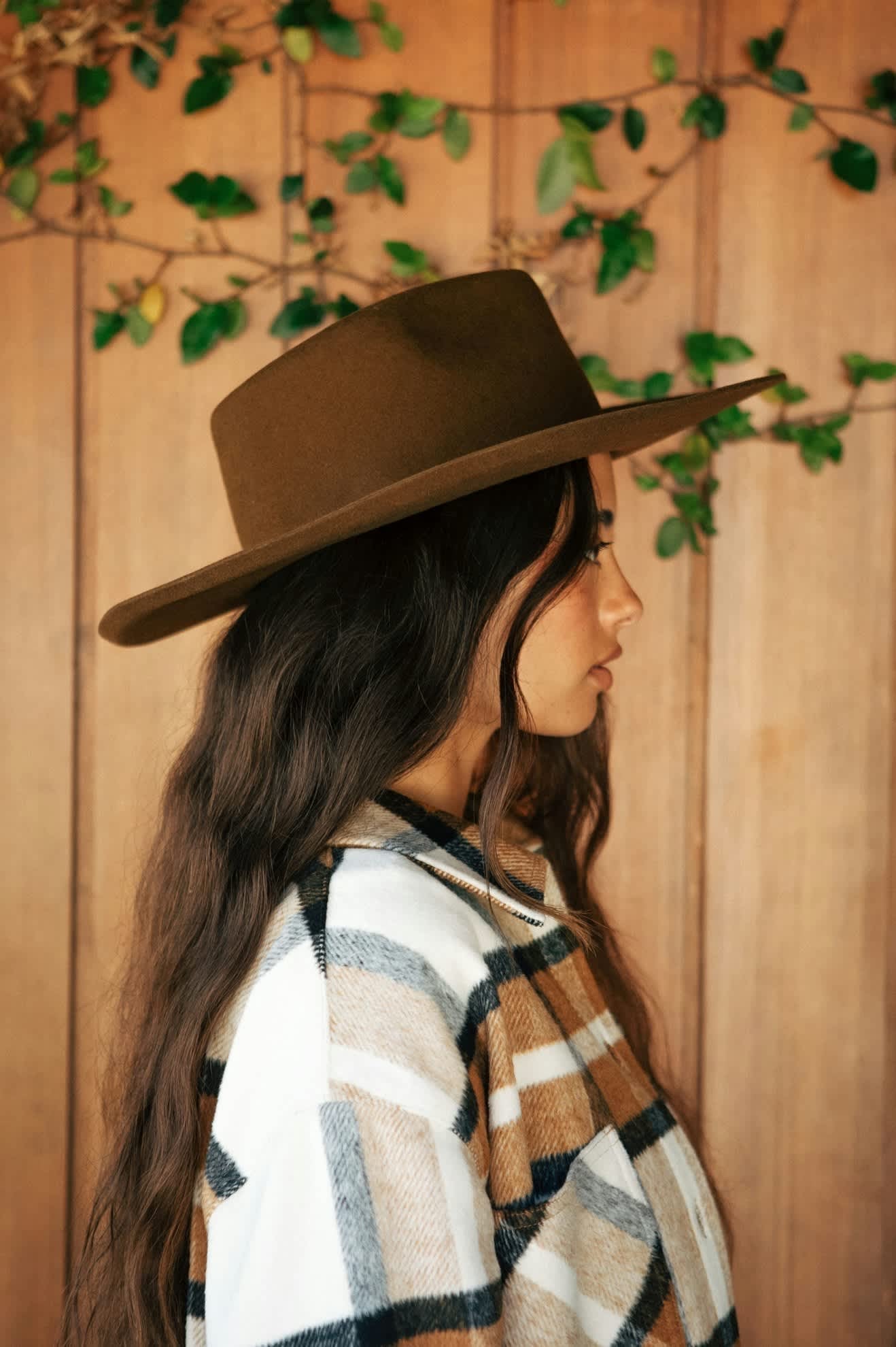 The Marlow Rancher Hat - Coffee - Wide Brim Hat - Brixton - Women's fashion at The Freedom State