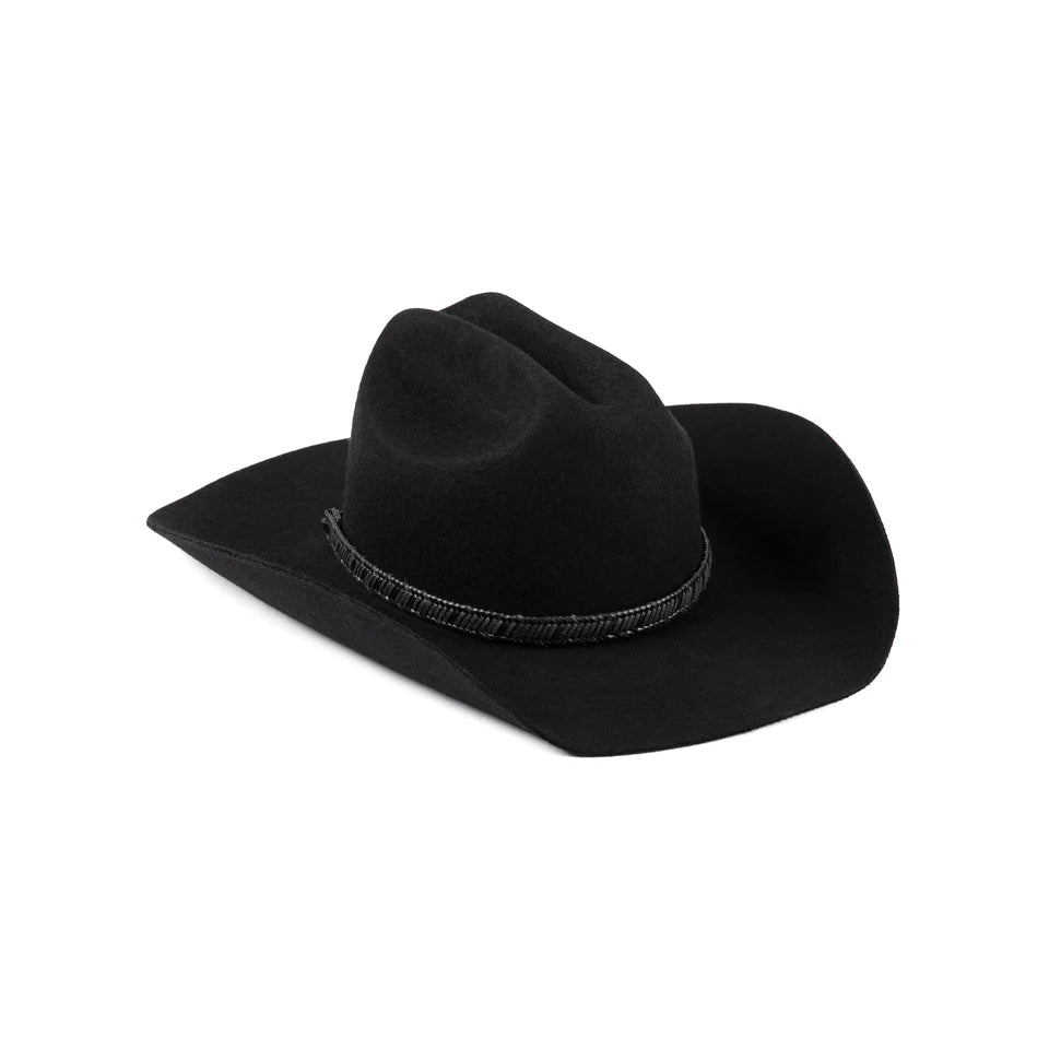 The Ridge Cowboy Hat - Black - Western Hat - Lack Of Color - Women's fashion at The Freedom State