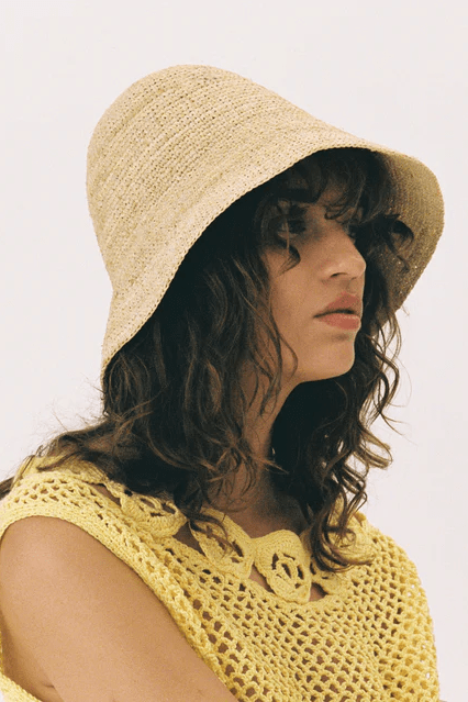 The Shoal Packable Bucket Hat - Straw Hat - Lack Of Color
