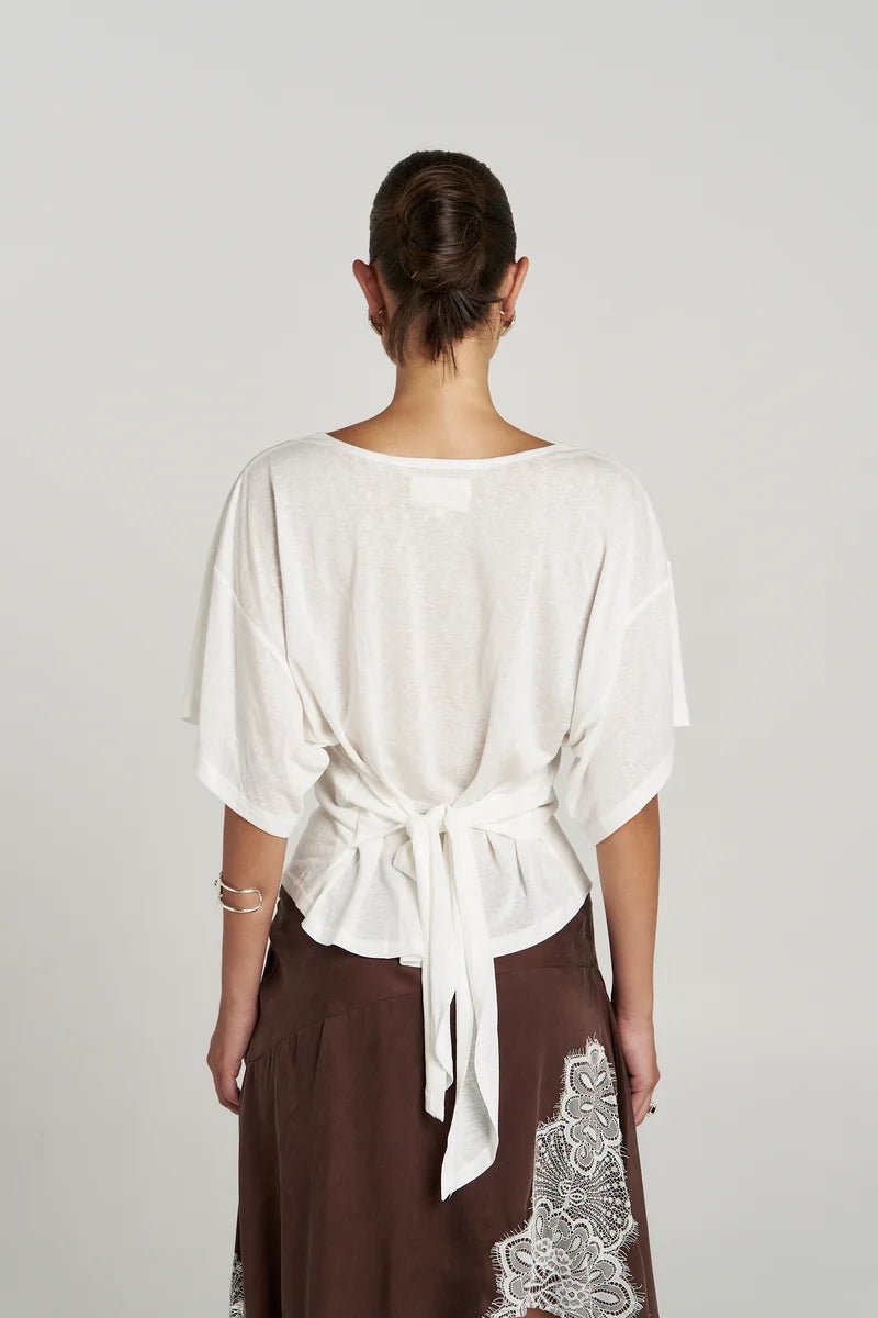 Tia Top - White - Fashion Tops - Summi Summi - Women's fashion at The Freedom State